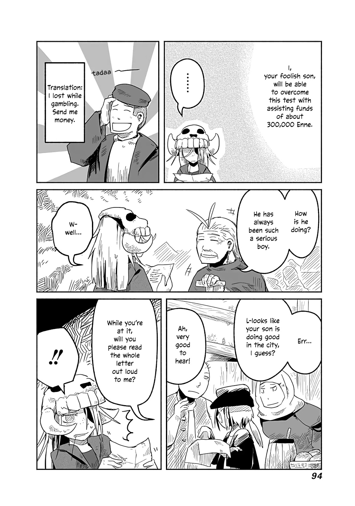 The Dragon, the Hero, and the Courier Chapter 23 page 19 - Chapter 23: The Carrier, Love, and the Courier