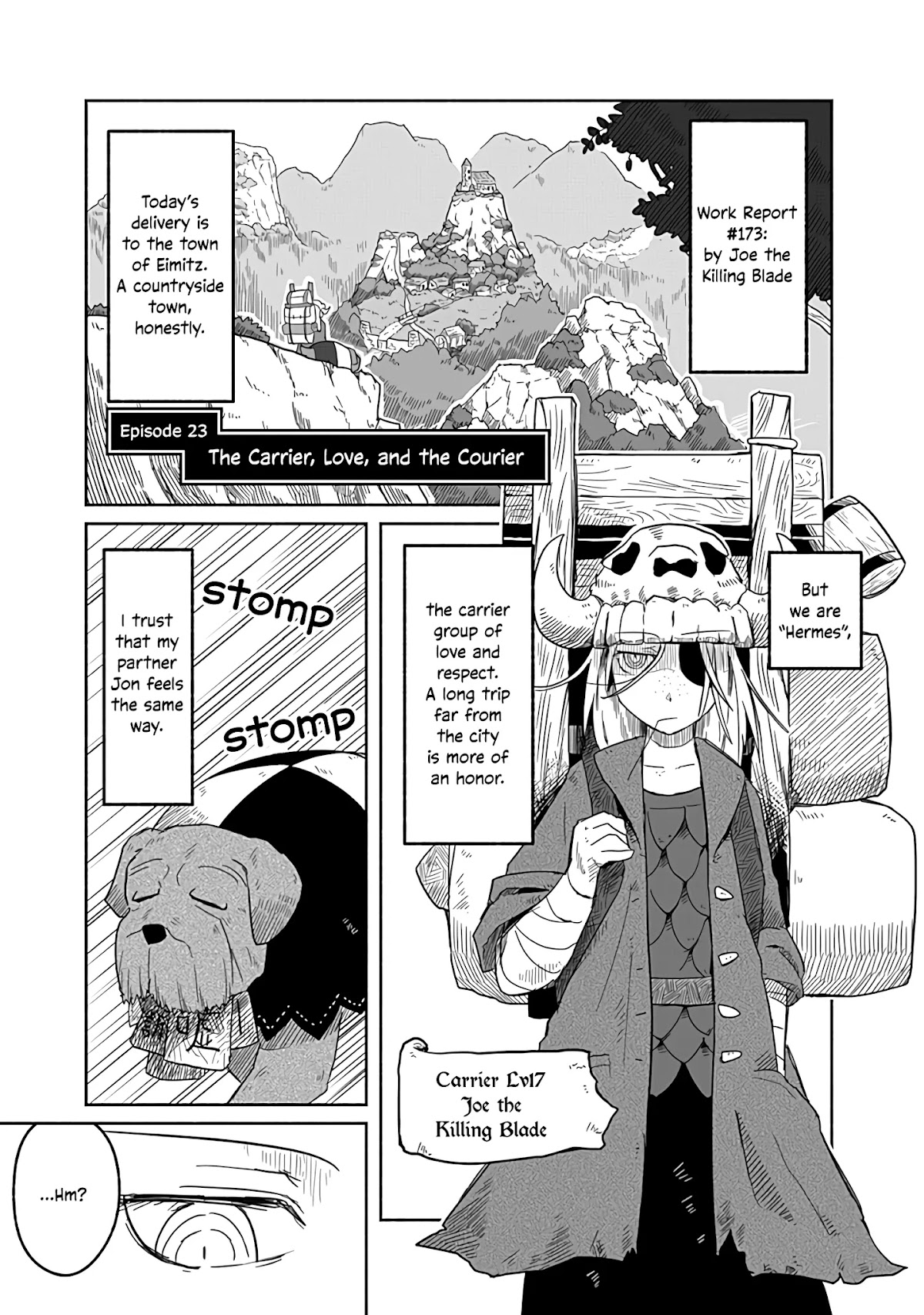 The Dragon, the Hero, and the Courier Chapter 23 page 2 - Chapter 23: The Carrier, Love, and the Courier