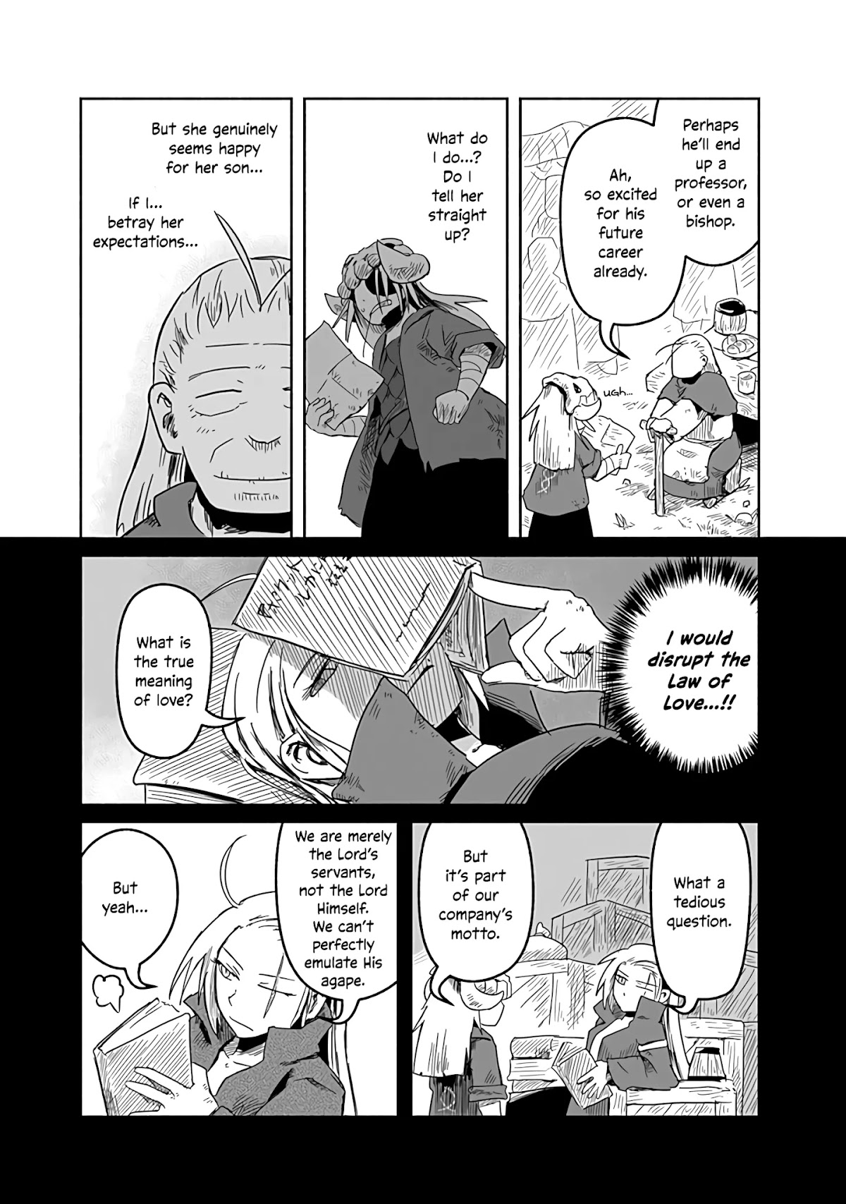 The Dragon, the Hero, and the Courier Chapter 23 page 20 - Chapter 23: The Carrier, Love, and the Courier