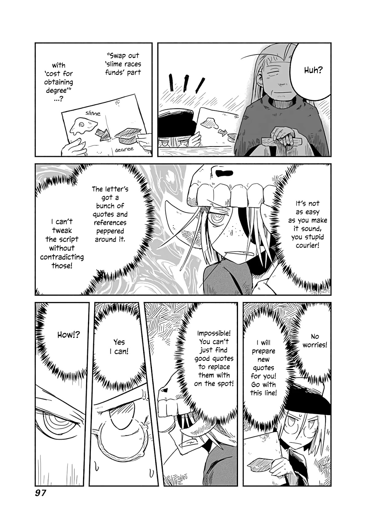 The Dragon, the Hero, and the Courier Chapter 23 page 22 - Chapter 23: The Carrier, Love, and the Courier