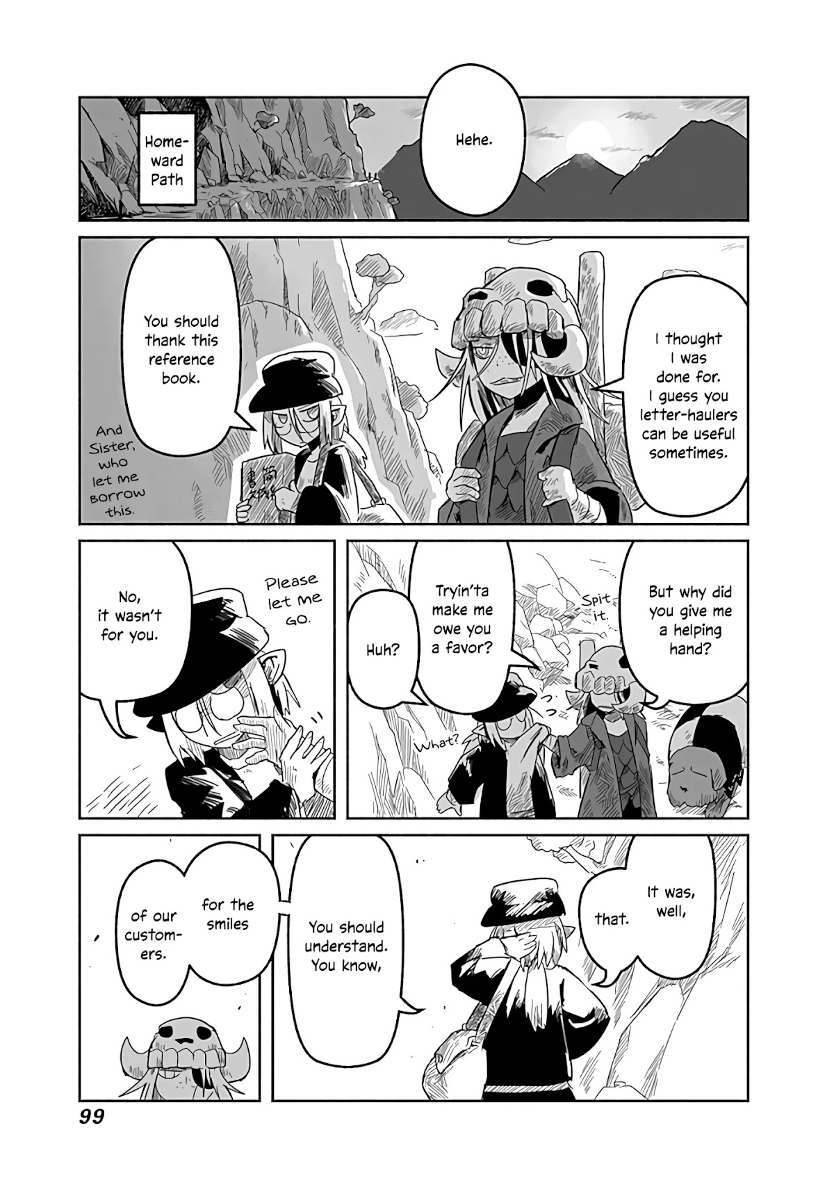 The Dragon, the Hero, and the Courier Chapter 23 page 24 - Chapter 23: The Carrier, Love, and the Courier