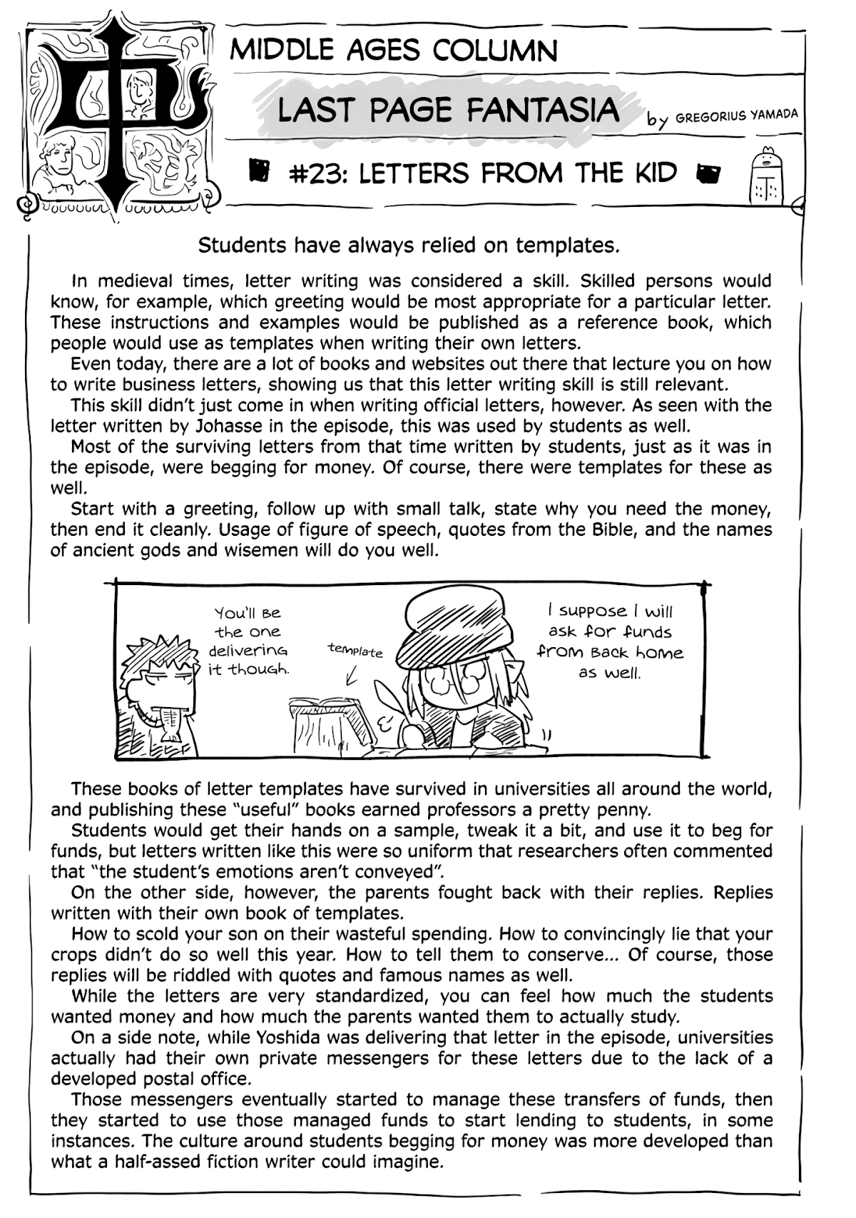 The Dragon, the Hero, and the Courier Chapter 23 page 32 - Chapter 23: The Carrier, Love, and the Courier