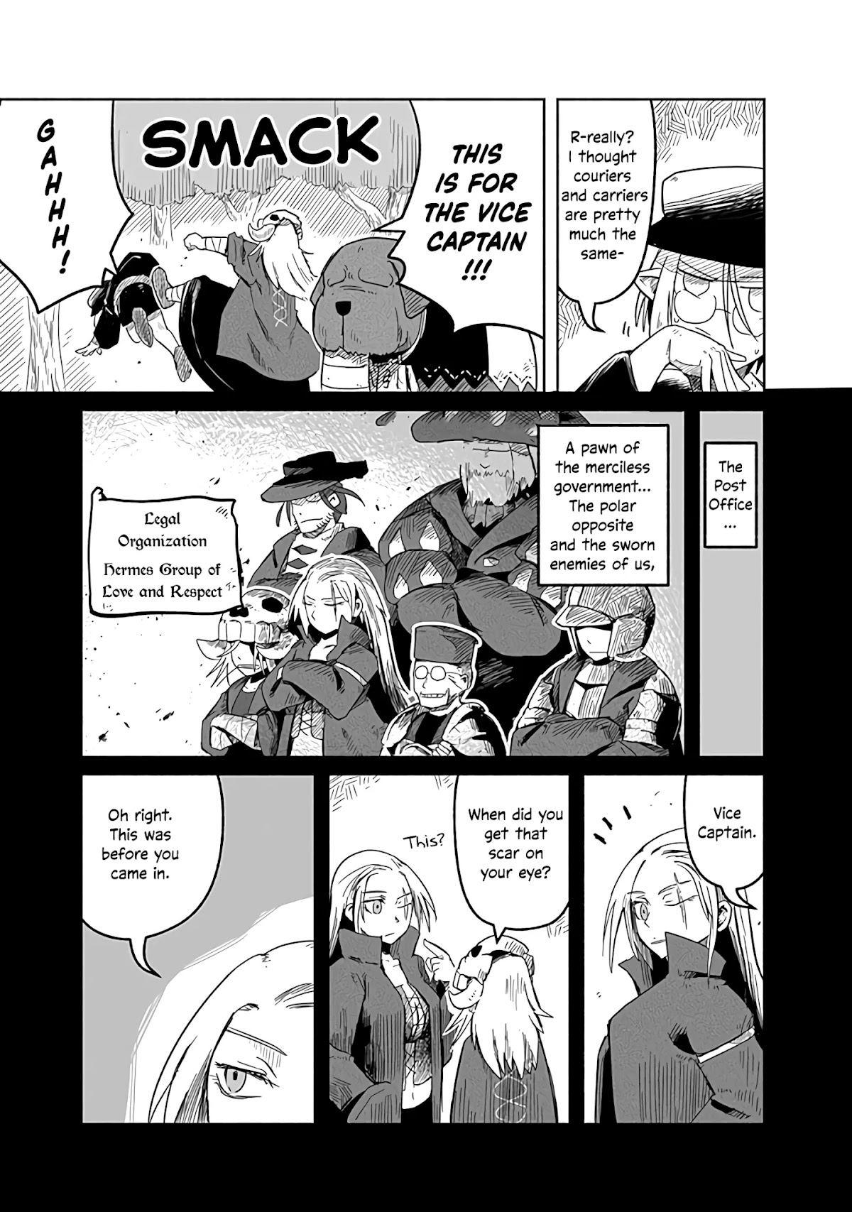The Dragon, the Hero, and the Courier Chapter 23 page 6 - Chapter 23: The Carrier, Love, and the Courier