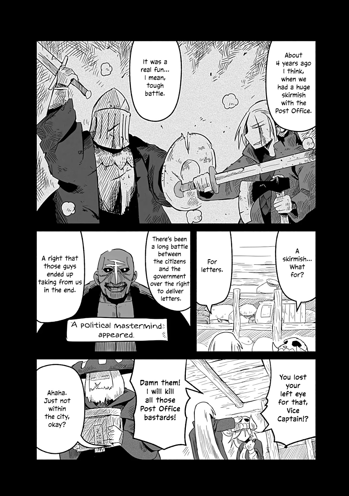 The Dragon, the Hero, and the Courier Chapter 23 page 7 - Chapter 23: The Carrier, Love, and the Courier
