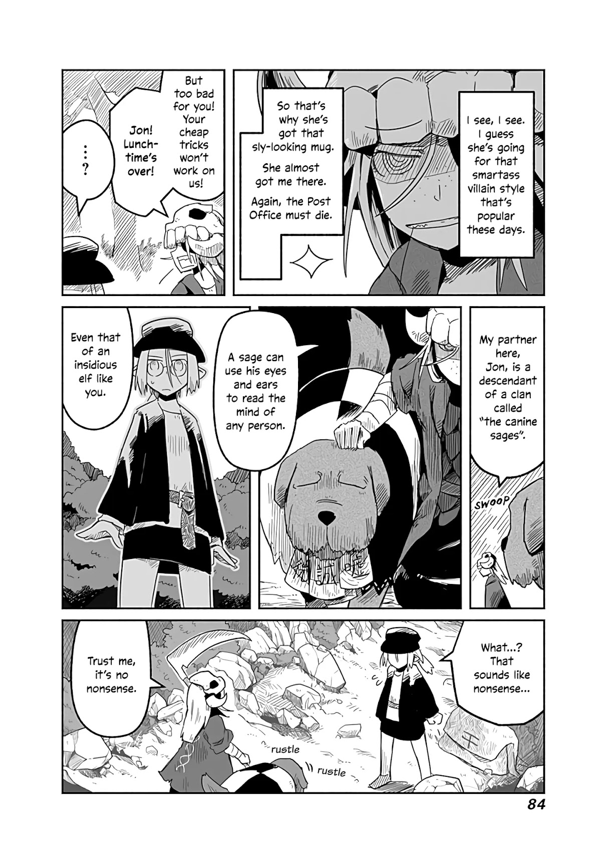 The Dragon, the Hero, and the Courier Chapter 23 page 9 - Chapter 23: The Carrier, Love, and the Courier
