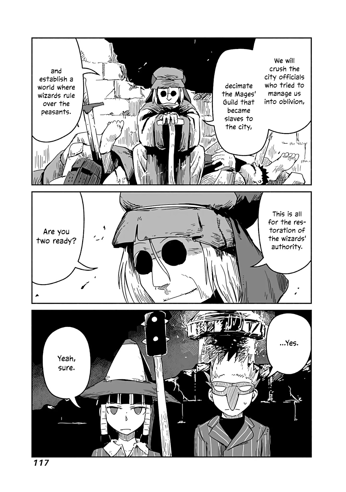 The Dragon, the Hero, and the Courier Chapter 24 page 10 - Chapter 24: The Mages, Talent, and Promotion Duty