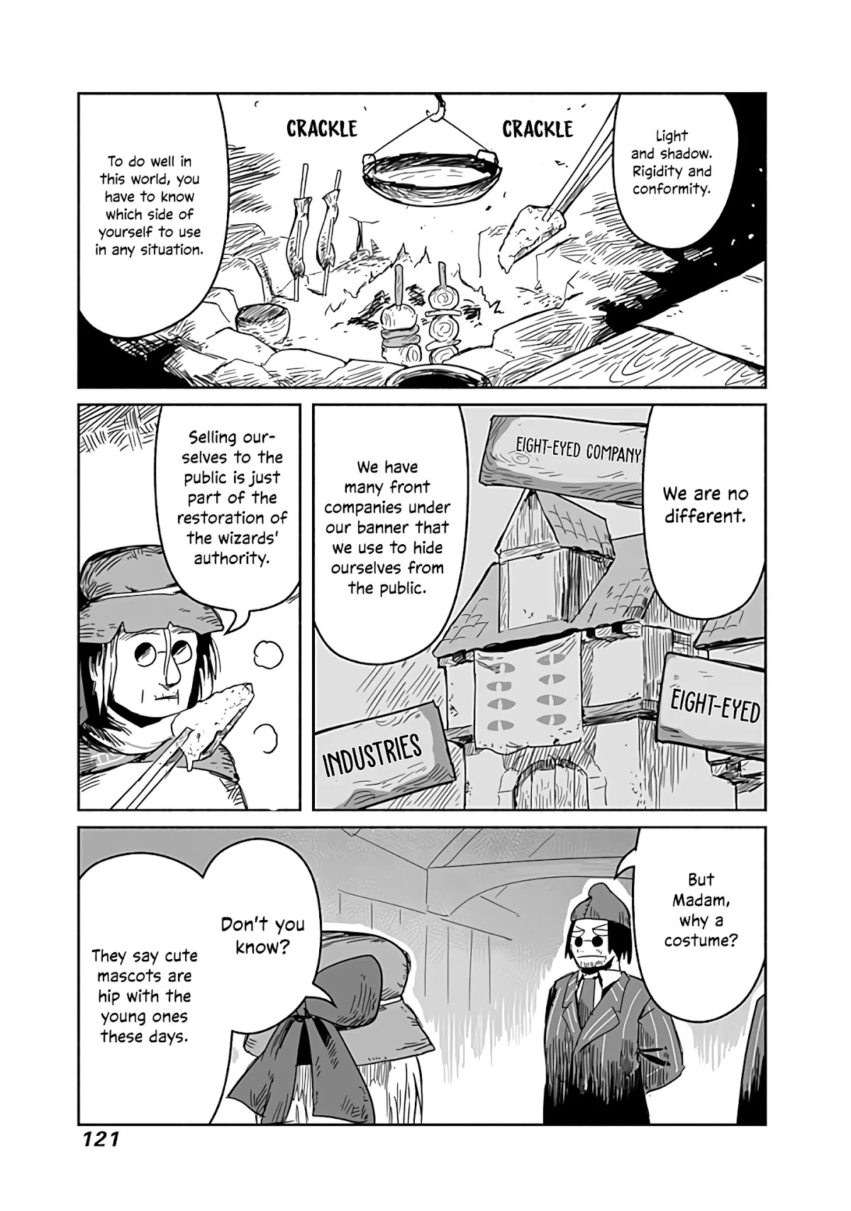 The Dragon, the Hero, and the Courier Chapter 24 page 14 - Chapter 24: The Mages, Talent, and Promotion Duty