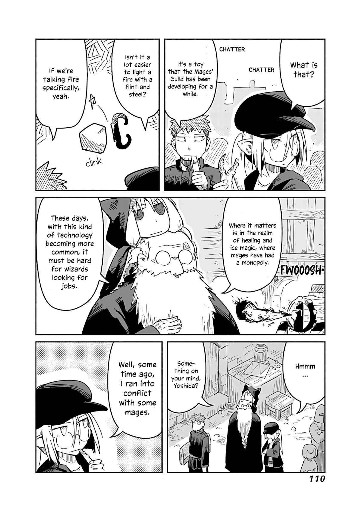 The Dragon, the Hero, and the Courier Chapter 24 page 3 - Chapter 24: The Mages, Talent, and Promotion Duty