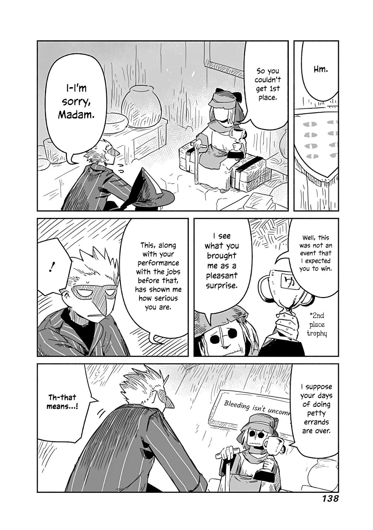 The Dragon, the Hero, and the Courier Chapter 24 page 31 - Chapter 24: The Mages, Talent, and Promotion Duty