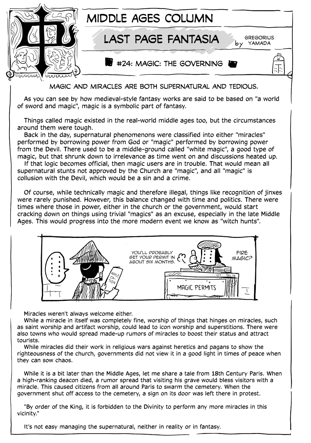 The Dragon, the Hero, and the Courier Chapter 24 page 34 - Chapter 24: The Mages, Talent, and Promotion Duty