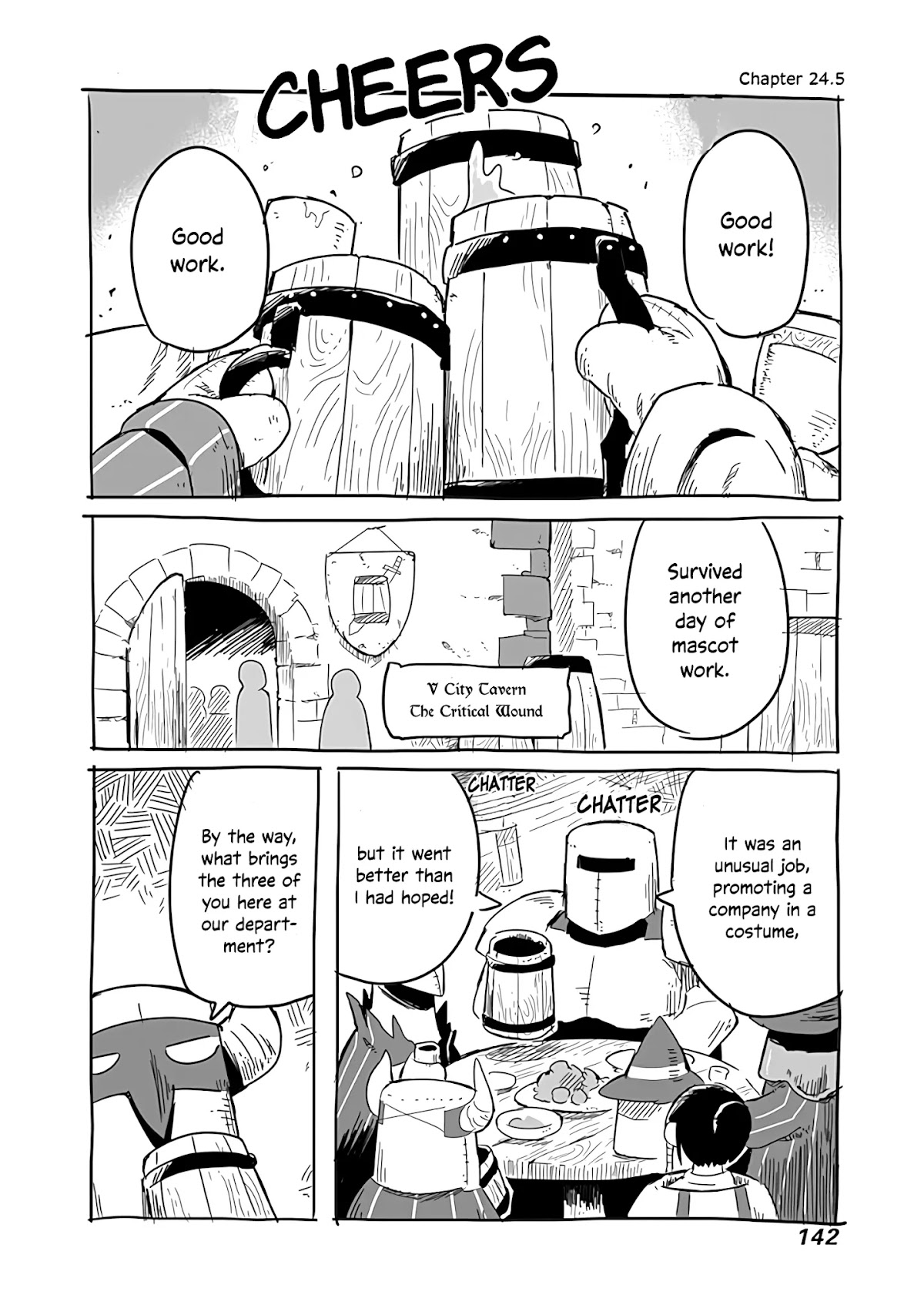 The Dragon, the Hero, and the Courier Chapter 24 page 35 - Chapter 24: The Mages, Talent, and Promotion Duty