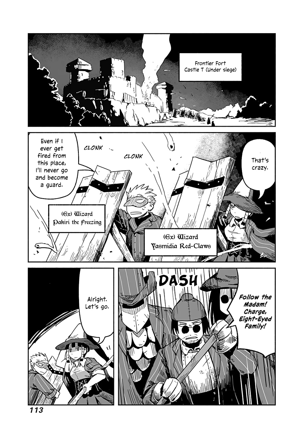 The Dragon, the Hero, and the Courier Chapter 24 page 6 - Chapter 24: The Mages, Talent, and Promotion Duty