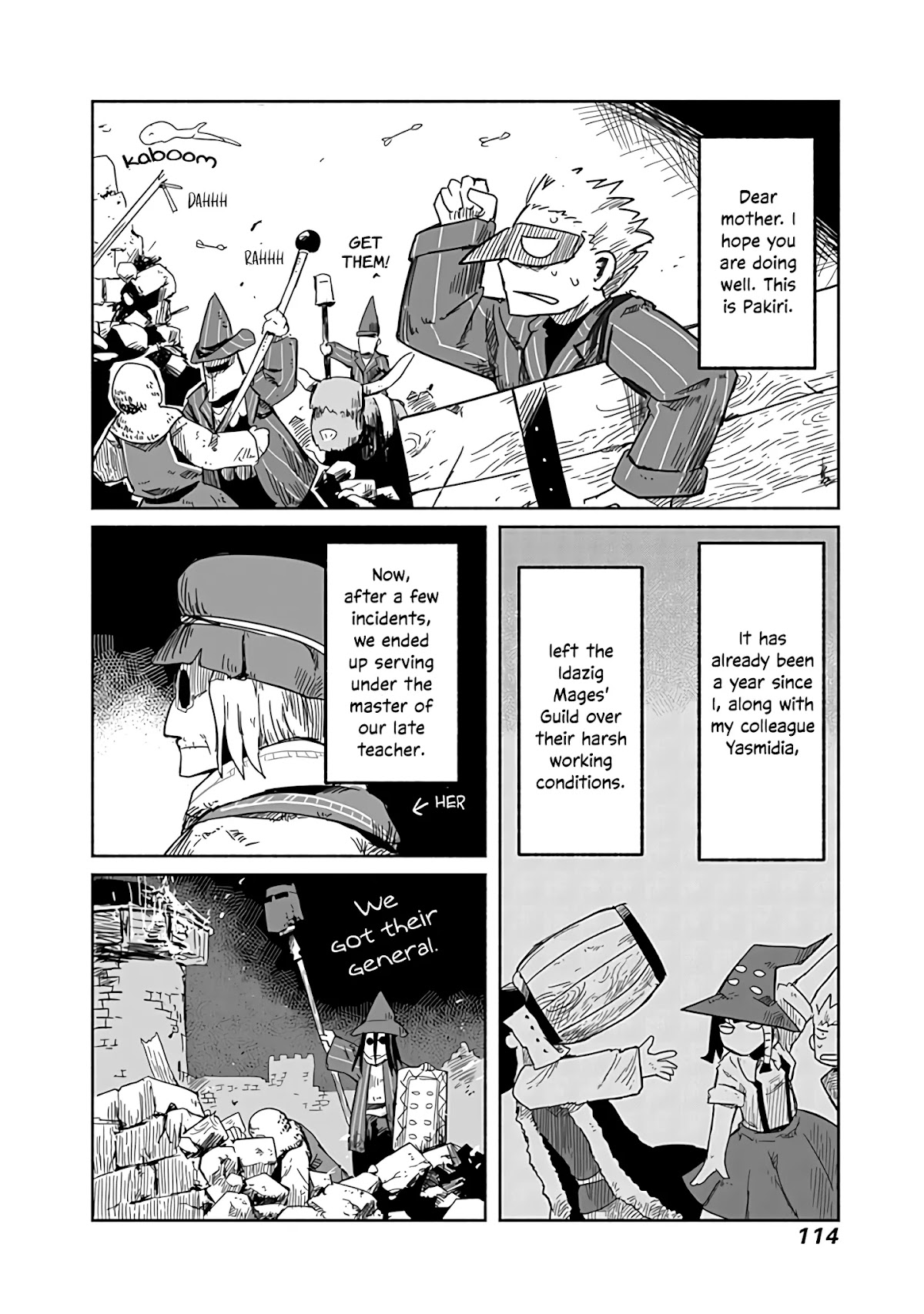 The Dragon, the Hero, and the Courier Chapter 24 page 7 - Chapter 24: The Mages, Talent, and Promotion Duty