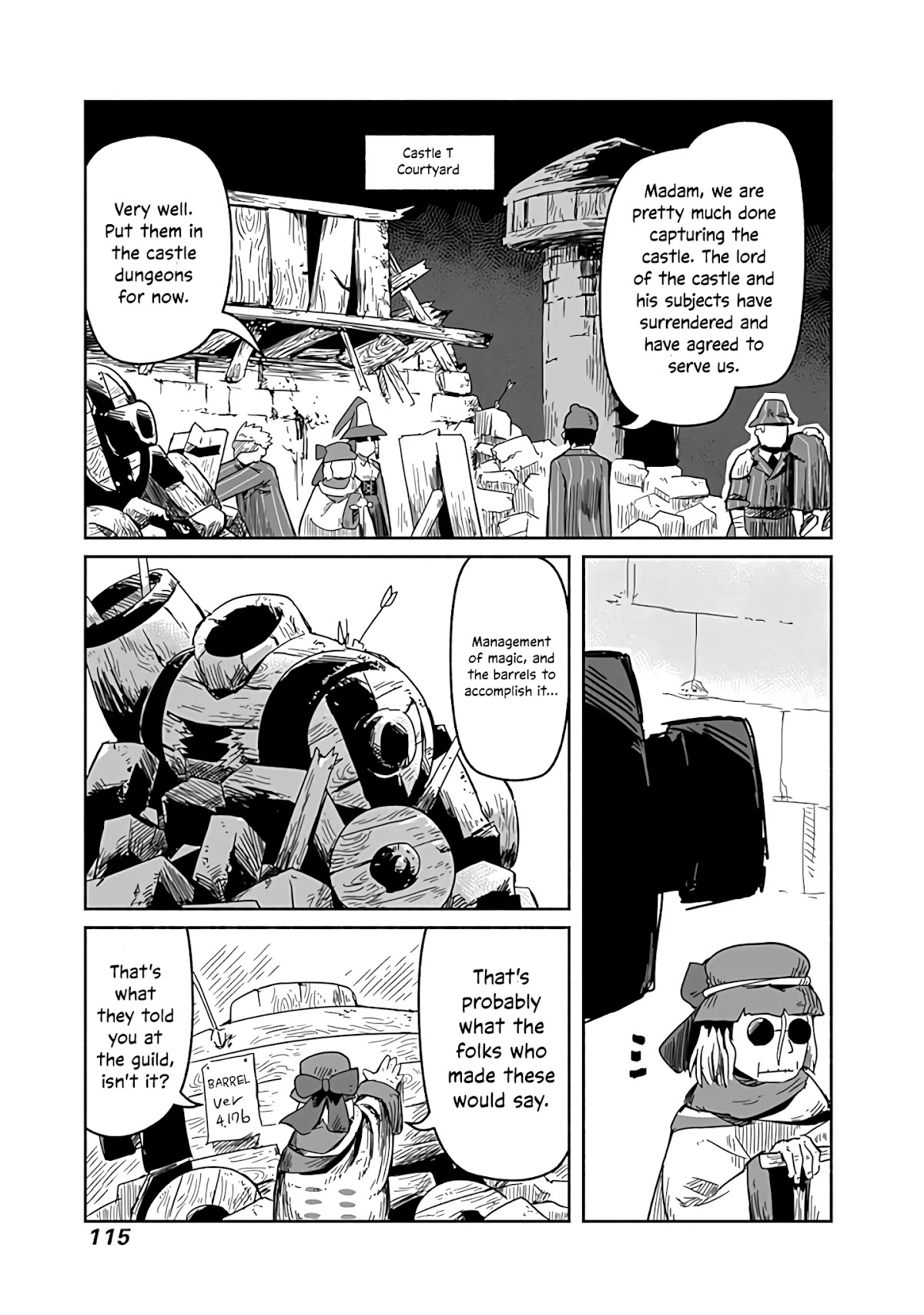 The Dragon, the Hero, and the Courier Chapter 24 page 8 - Chapter 24: The Mages, Talent, and Promotion Duty
