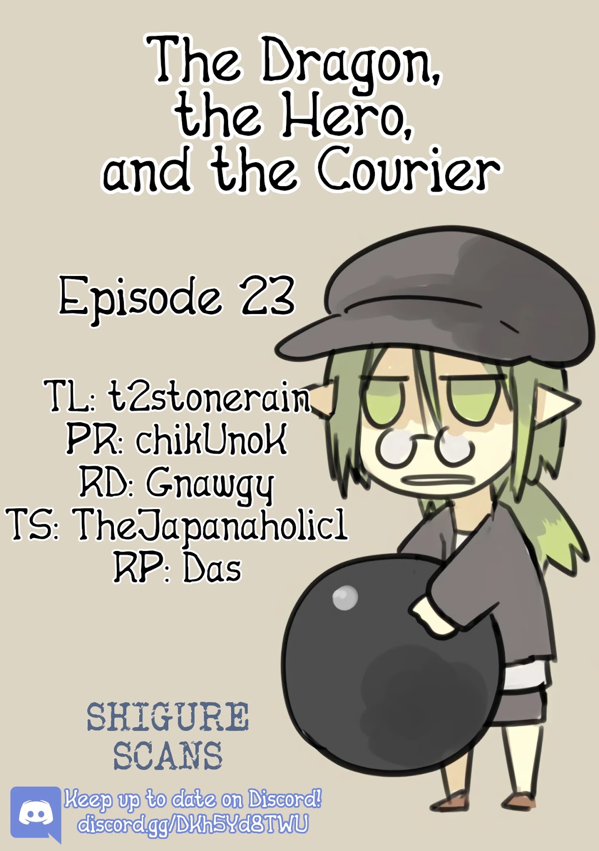 The Dragon, the Hero, and the Courier Chapter 25 page 1 - Chapter 25: The Traps, the Labyrinth, and the Courier