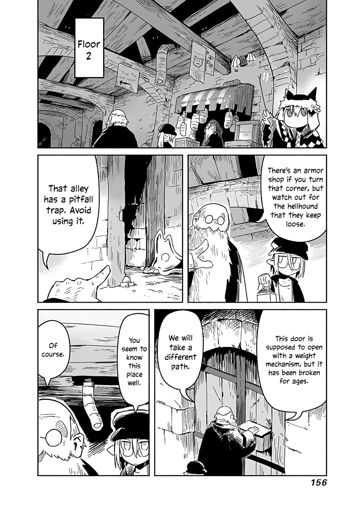 The Dragon, the Hero, and the Courier Chapter 25 page 11 - Chapter 25: The Traps, the Labyrinth, and the Courier