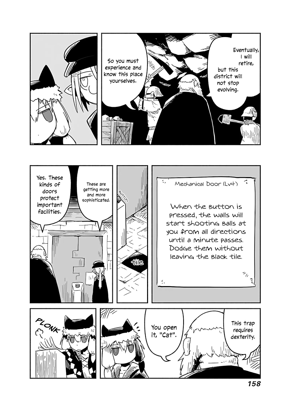 The Dragon, the Hero, and the Courier Chapter 25 page 13 - Chapter 25: The Traps, the Labyrinth, and the Courier