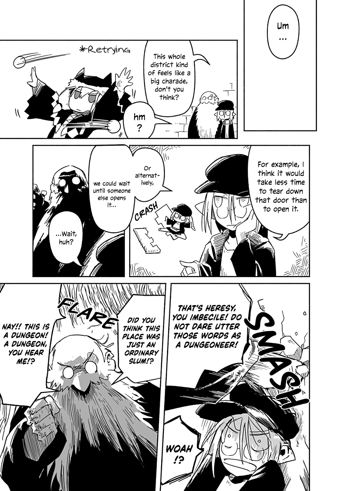 The Dragon, the Hero, and the Courier Chapter 25 page 16 - Chapter 25: The Traps, the Labyrinth, and the Courier