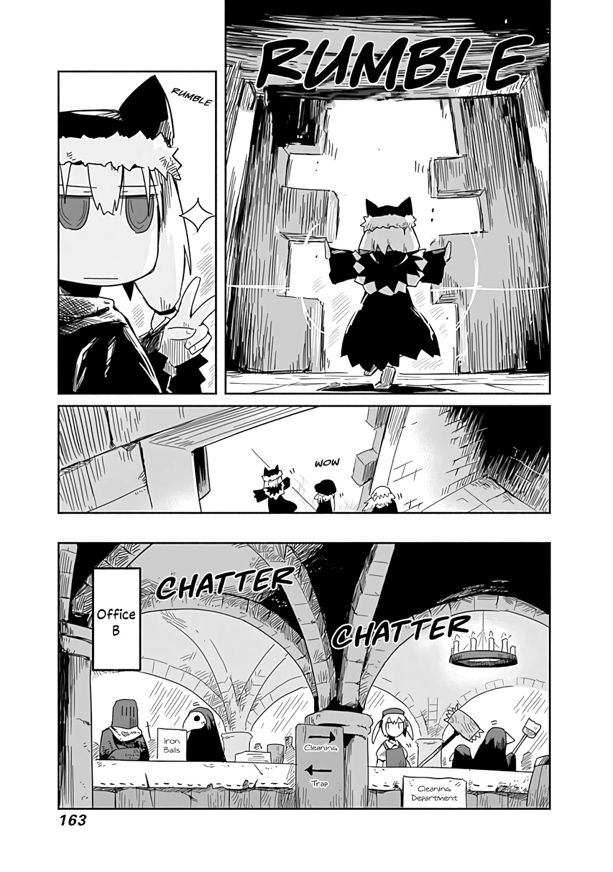 The Dragon, the Hero, and the Courier Chapter 25 page 18 - Chapter 25: The Traps, the Labyrinth, and the Courier