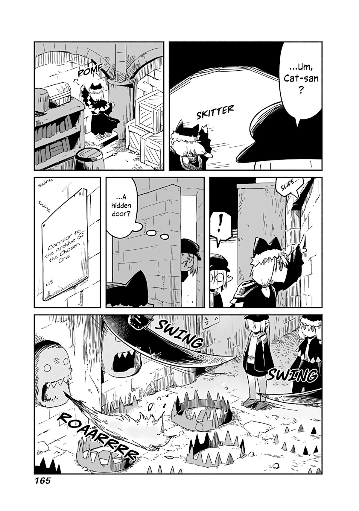 The Dragon, the Hero, and the Courier Chapter 25 page 20 - Chapter 25: The Traps, the Labyrinth, and the Courier