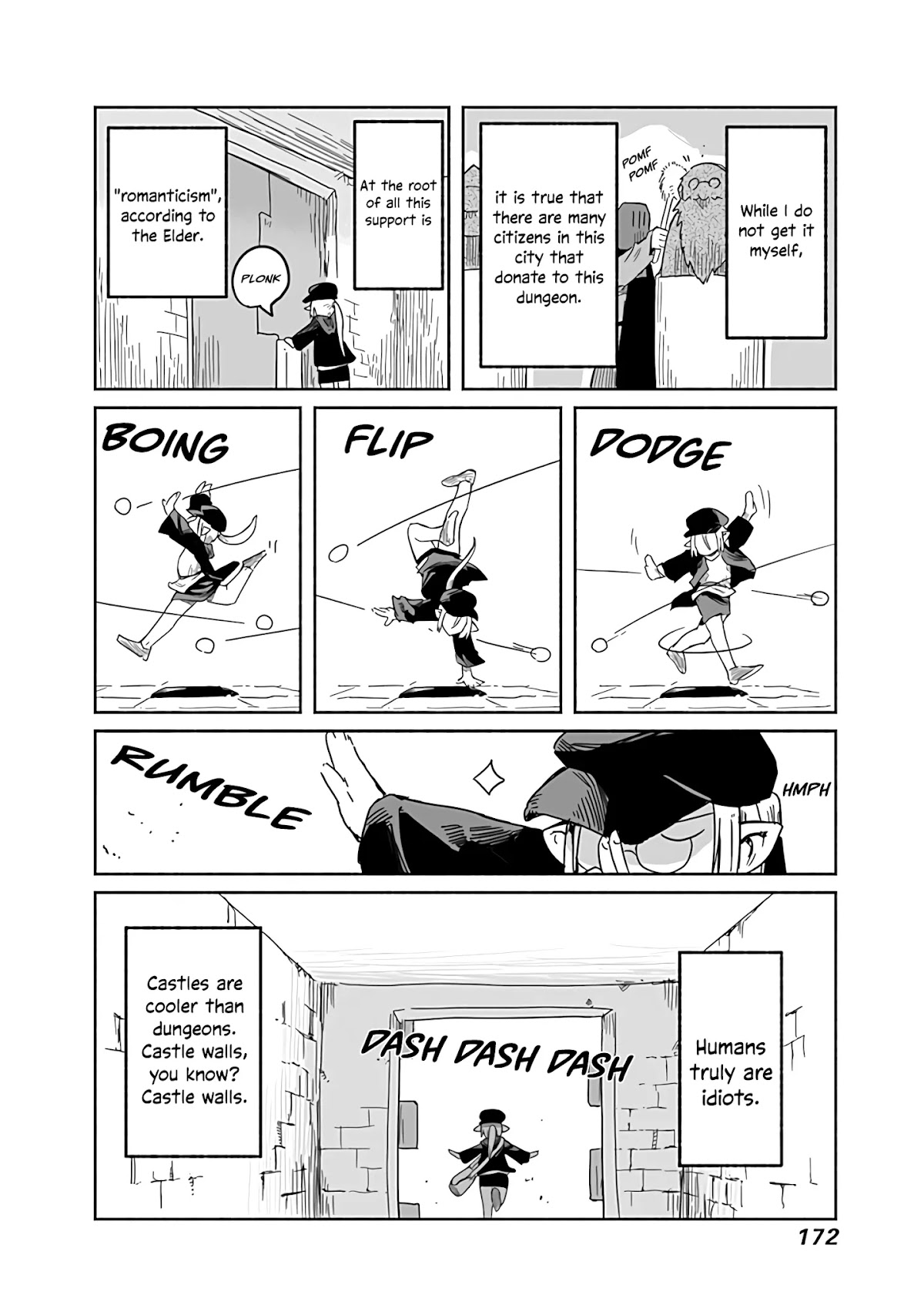 The Dragon, the Hero, and the Courier Chapter 25 page 27 - Chapter 25: The Traps, the Labyrinth, and the Courier