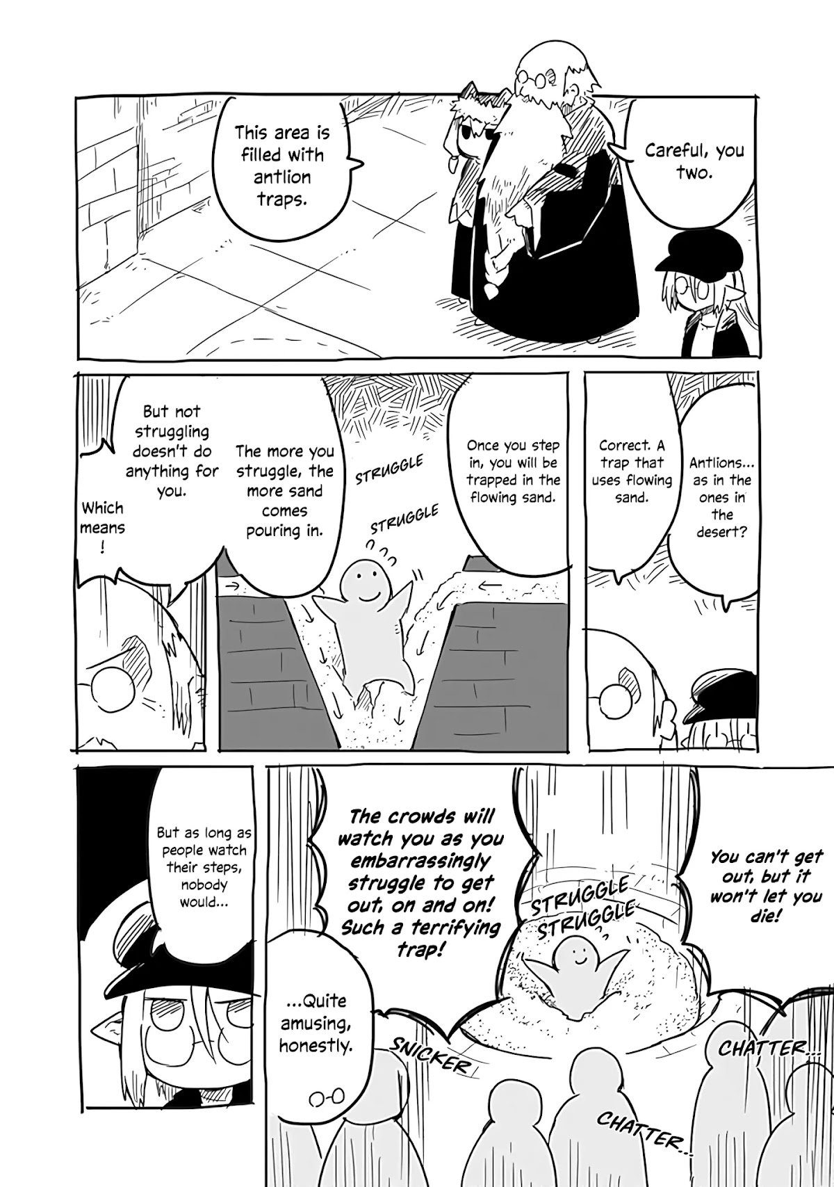 The Dragon, the Hero, and the Courier Chapter 25 page 29 - Chapter 25: The Traps, the Labyrinth, and the Courier