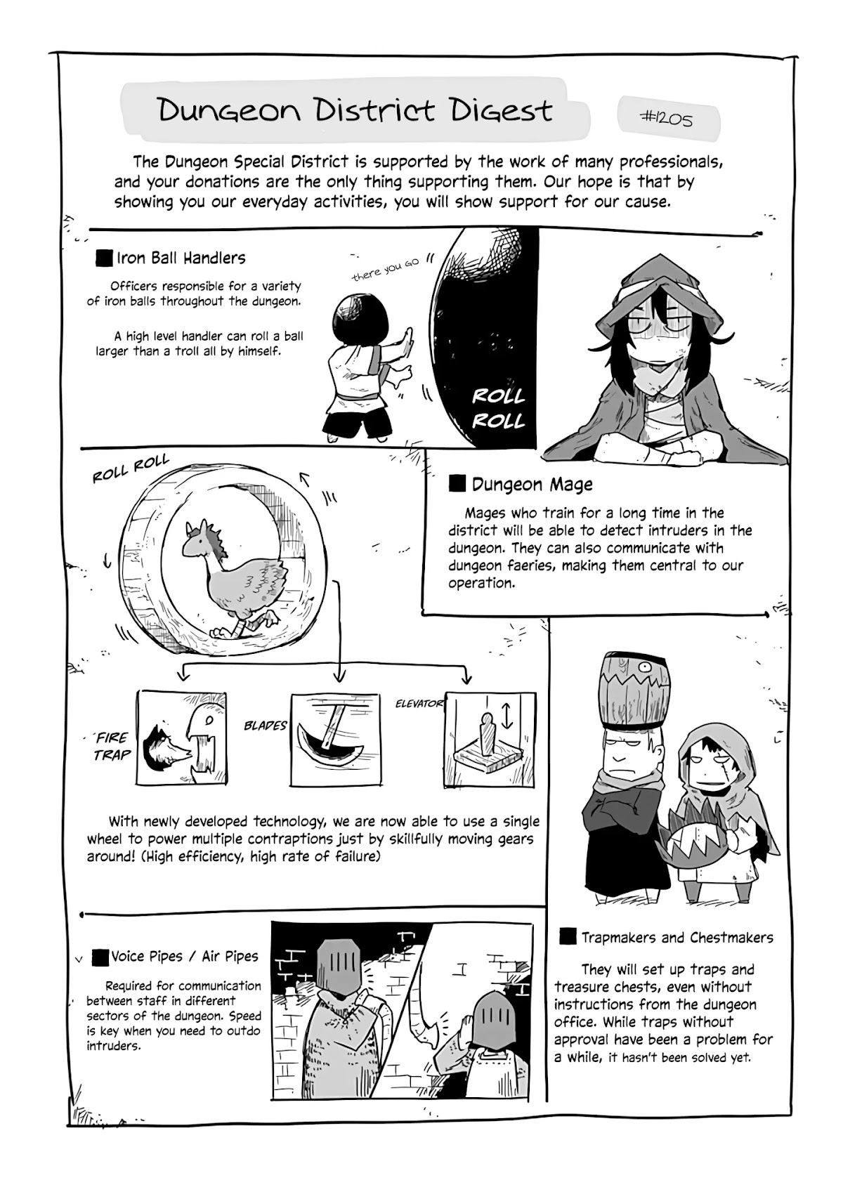 The Dragon, the Hero, and the Courier Chapter 25 page 31 - Chapter 25: The Traps, the Labyrinth, and the Courier