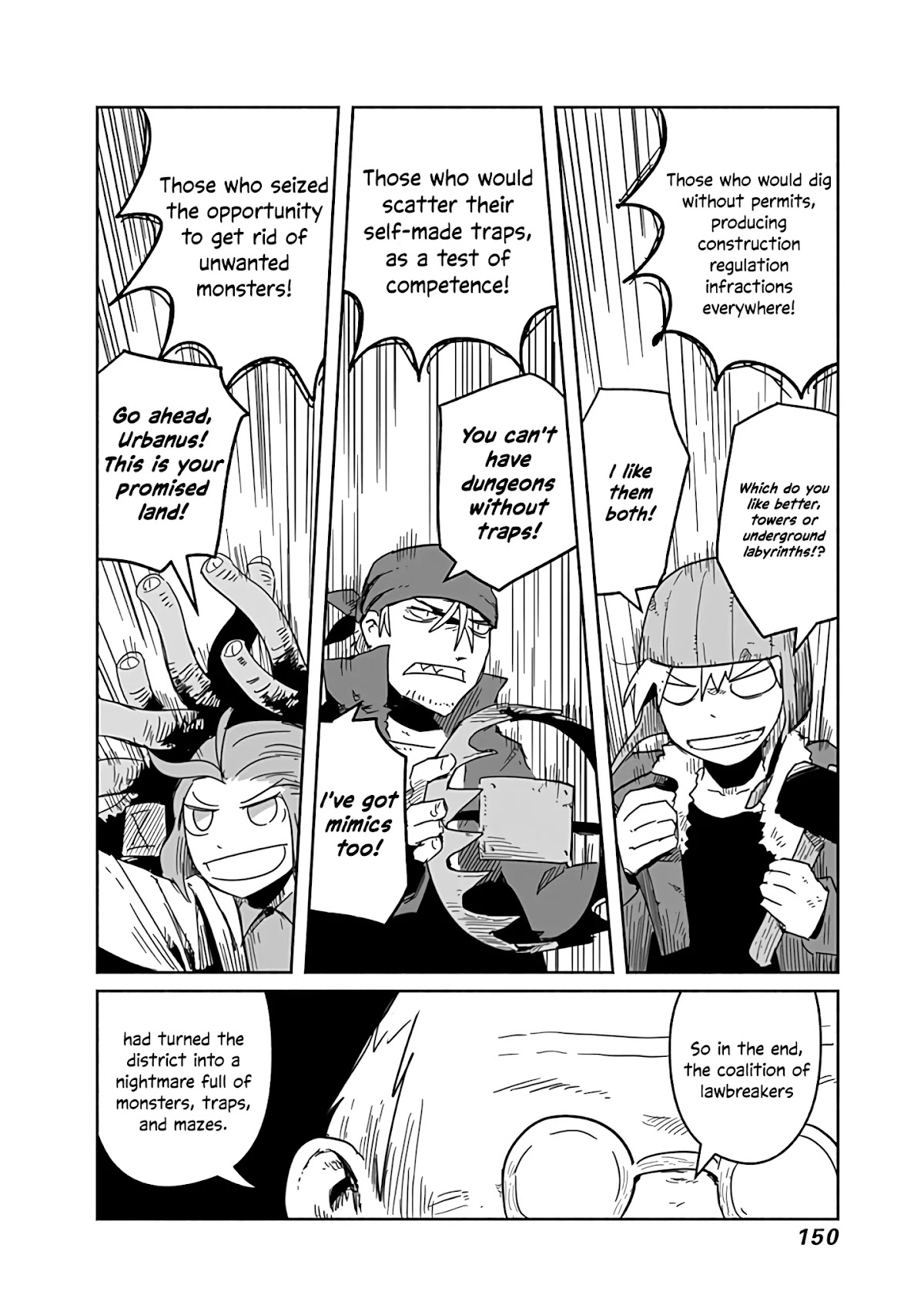 The Dragon, the Hero, and the Courier Chapter 25 page 5 - Chapter 25: The Traps, the Labyrinth, and the Courier