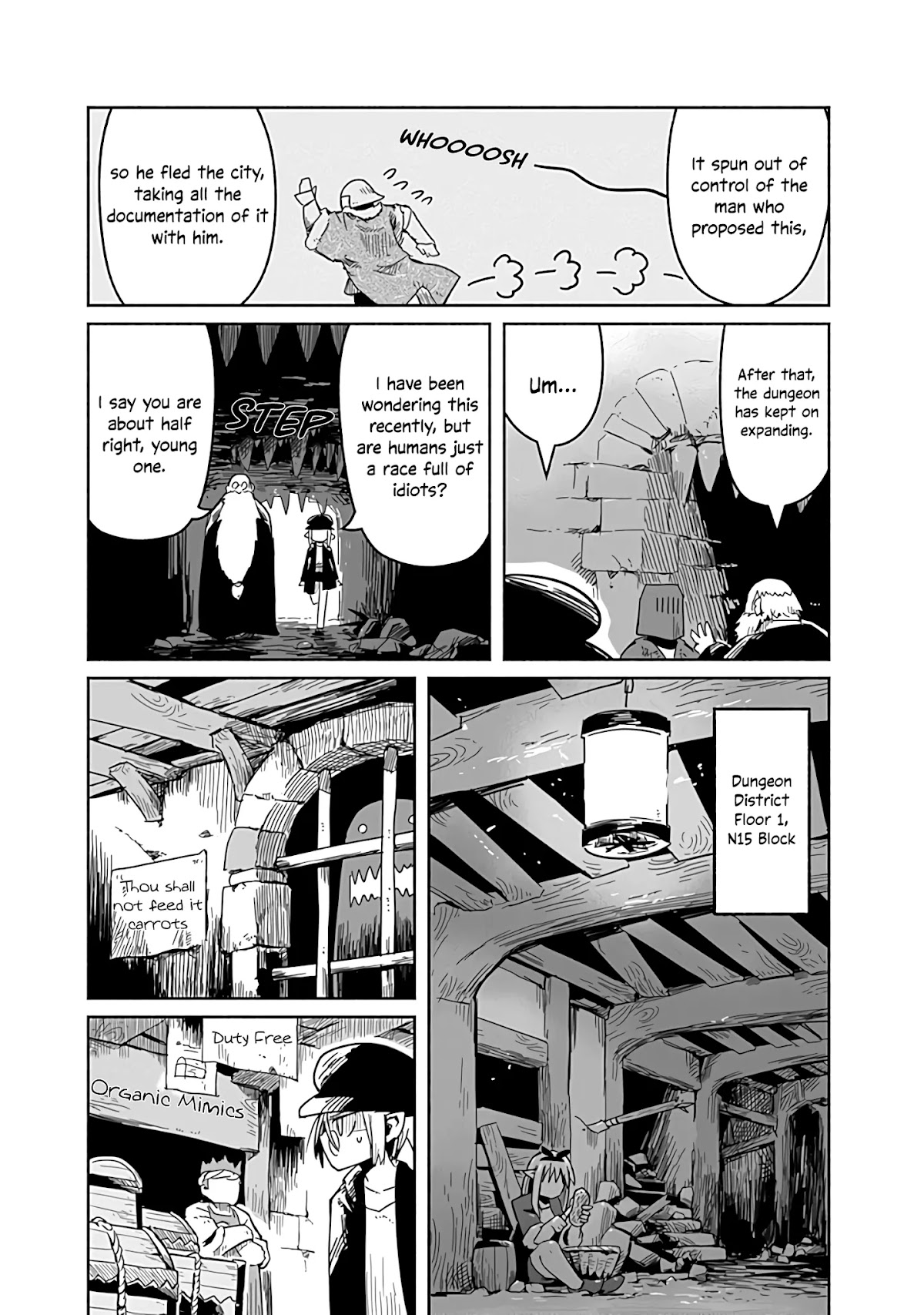 The Dragon, the Hero, and the Courier Chapter 25 page 6 - Chapter 25: The Traps, the Labyrinth, and the Courier