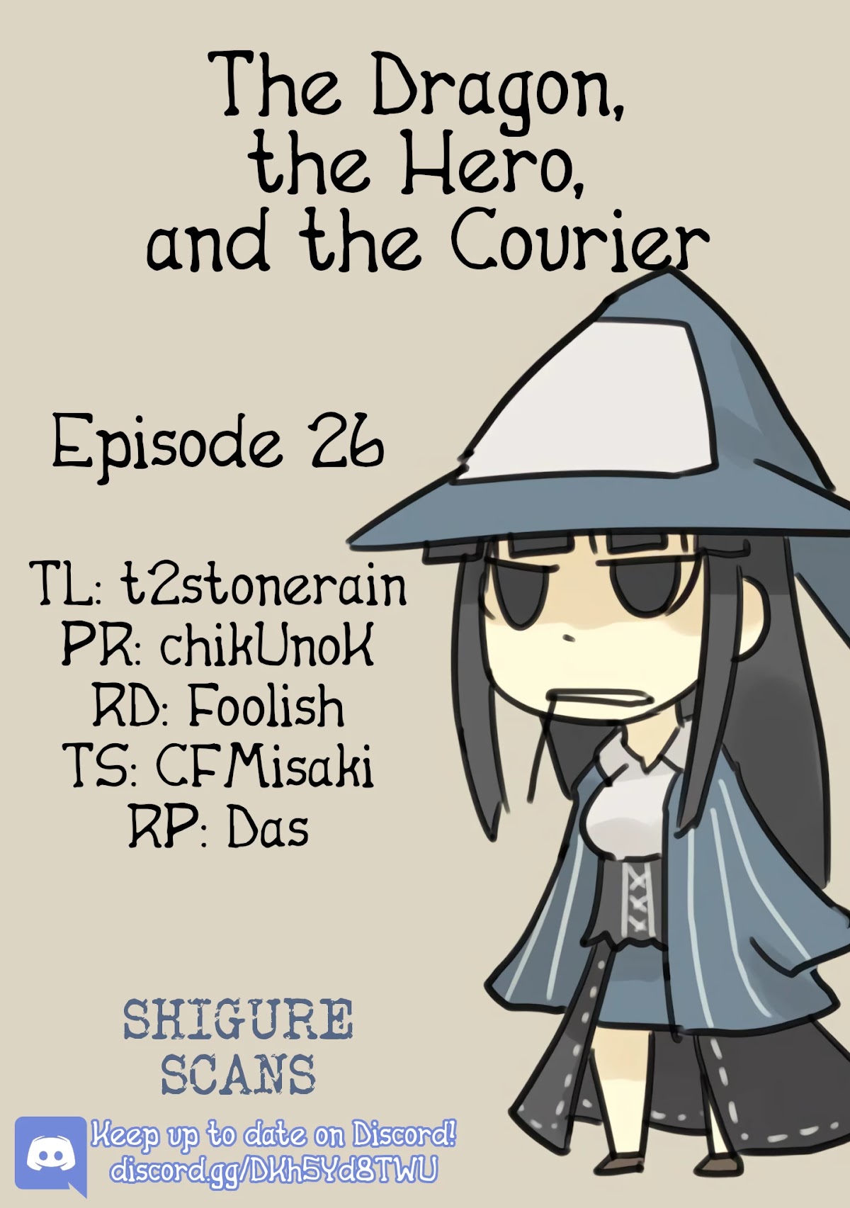 The Dragon, the Hero, and the Courier Chapter 26 page 1 - Chapter 26