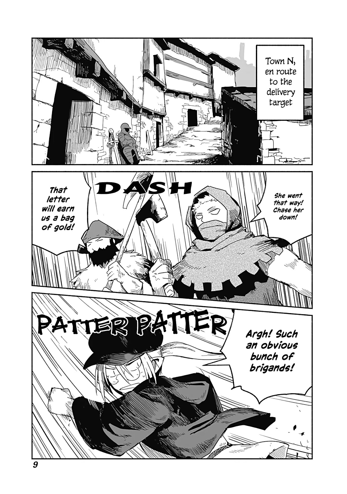 The Dragon, the Hero, and the Courier Chapter 27 page 10 - Chapter 27: Friendship, Work, and Armageddon