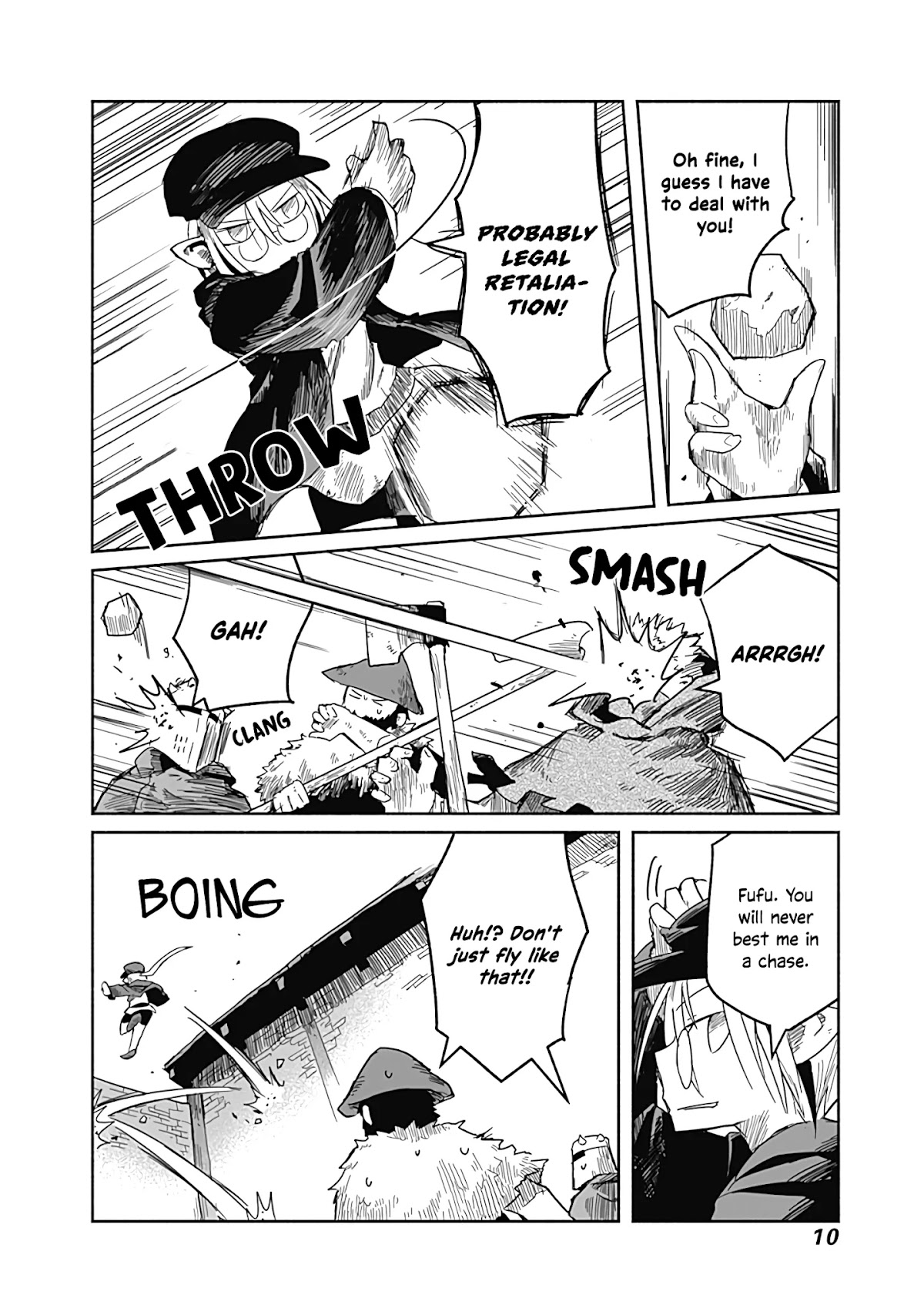 The Dragon, the Hero, and the Courier Chapter 27 page 11 - Chapter 27: Friendship, Work, and Armageddon
