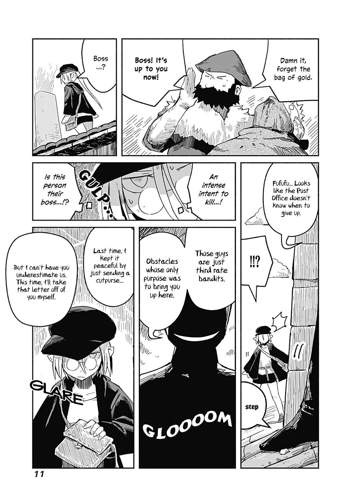 The Dragon, the Hero, and the Courier Chapter 27 page 12 - Chapter 27: Friendship, Work, and Armageddon