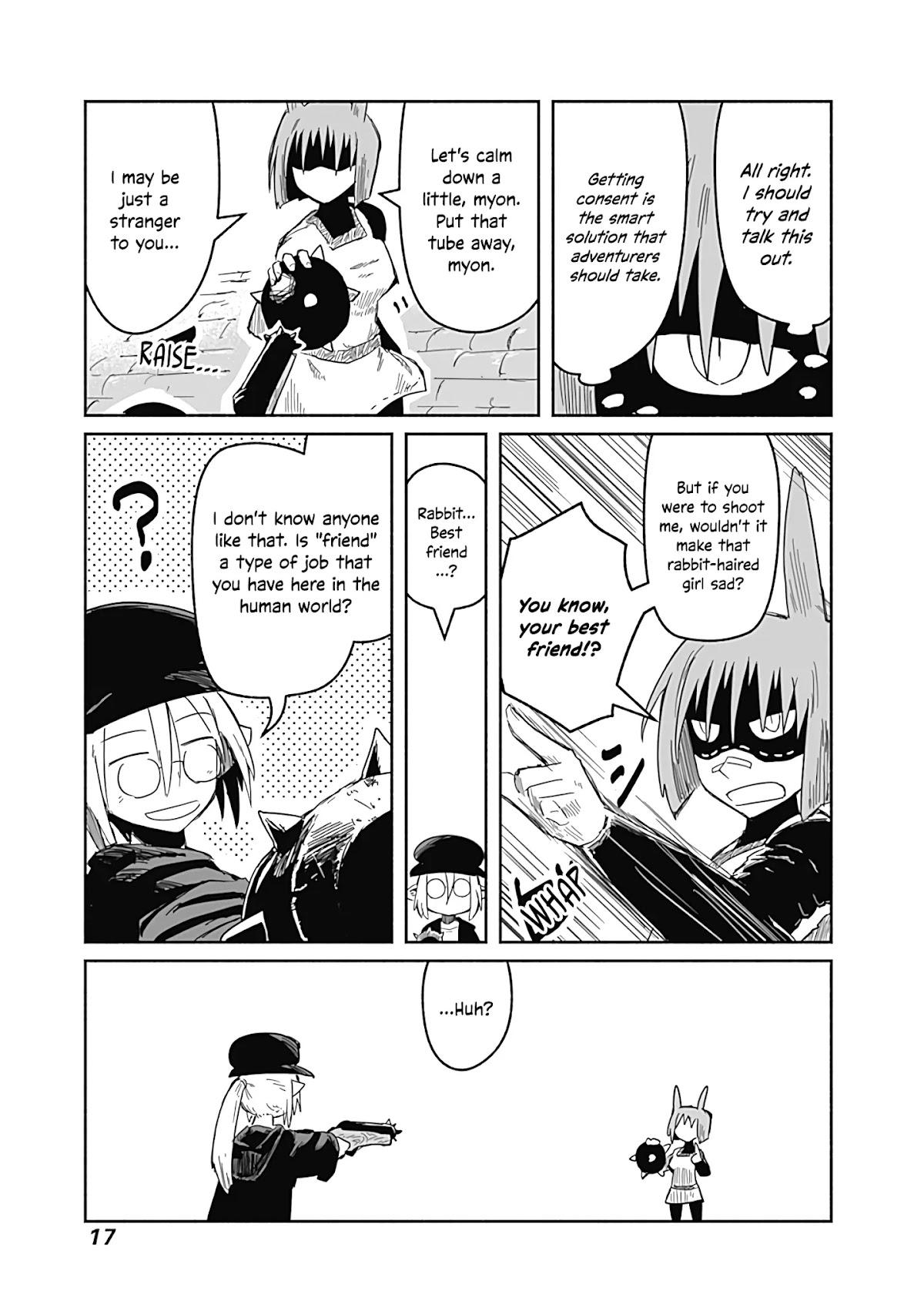 The Dragon, the Hero, and the Courier Chapter 27 page 18 - Chapter 27: Friendship, Work, and Armageddon
