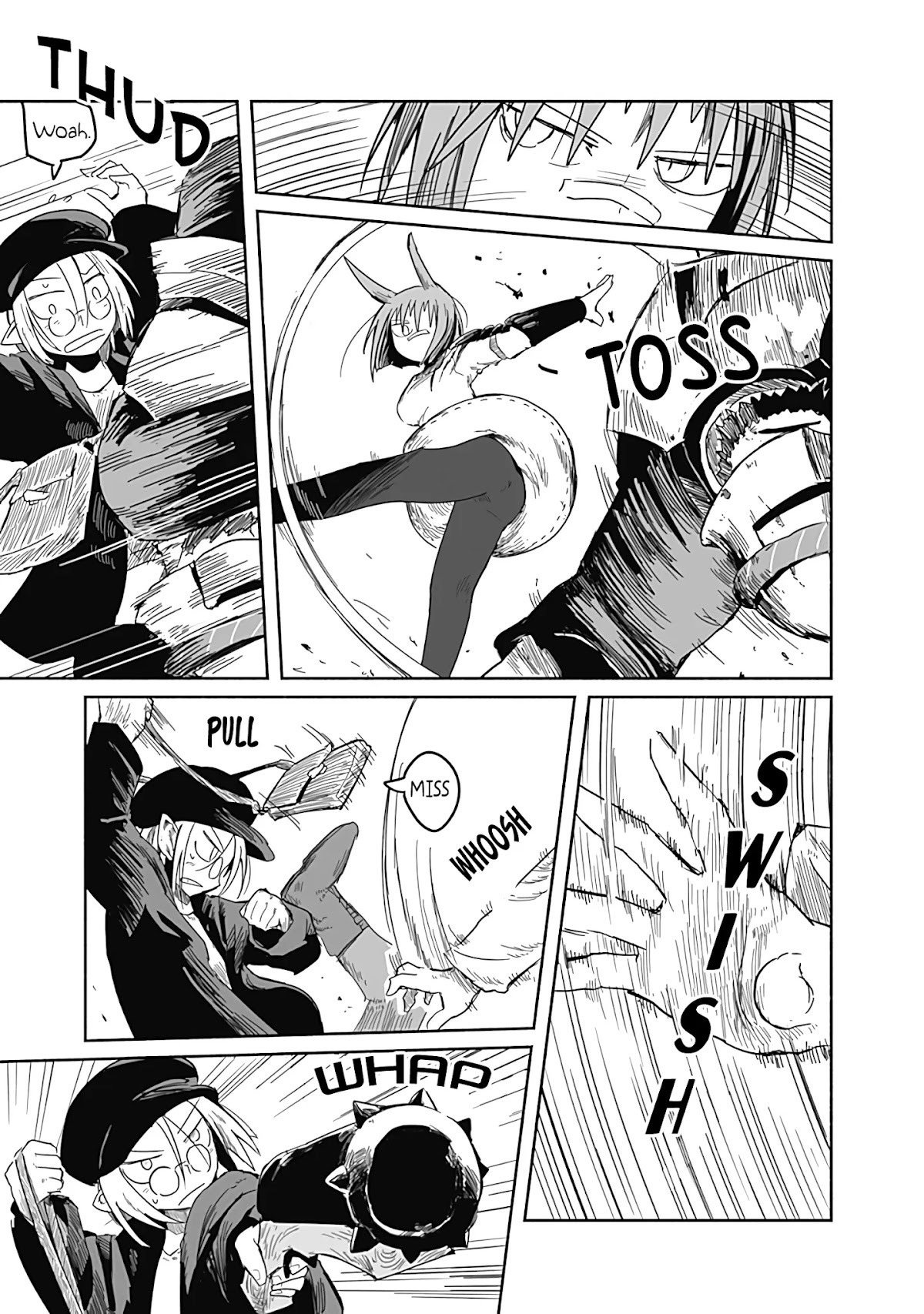The Dragon, the Hero, and the Courier Chapter 27 page 22 - Chapter 27: Friendship, Work, and Armageddon