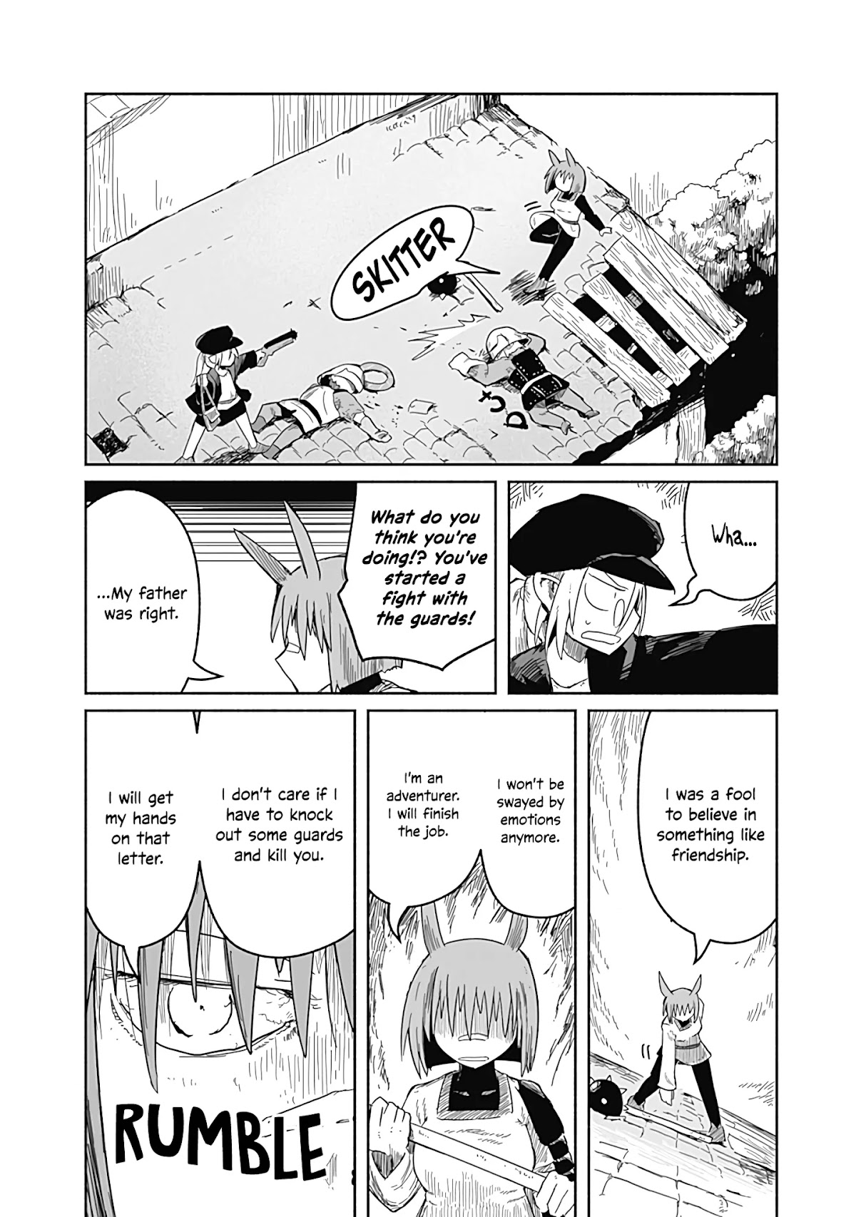 The Dragon, the Hero, and the Courier Chapter 27 page 23 - Chapter 27: Friendship, Work, and Armageddon