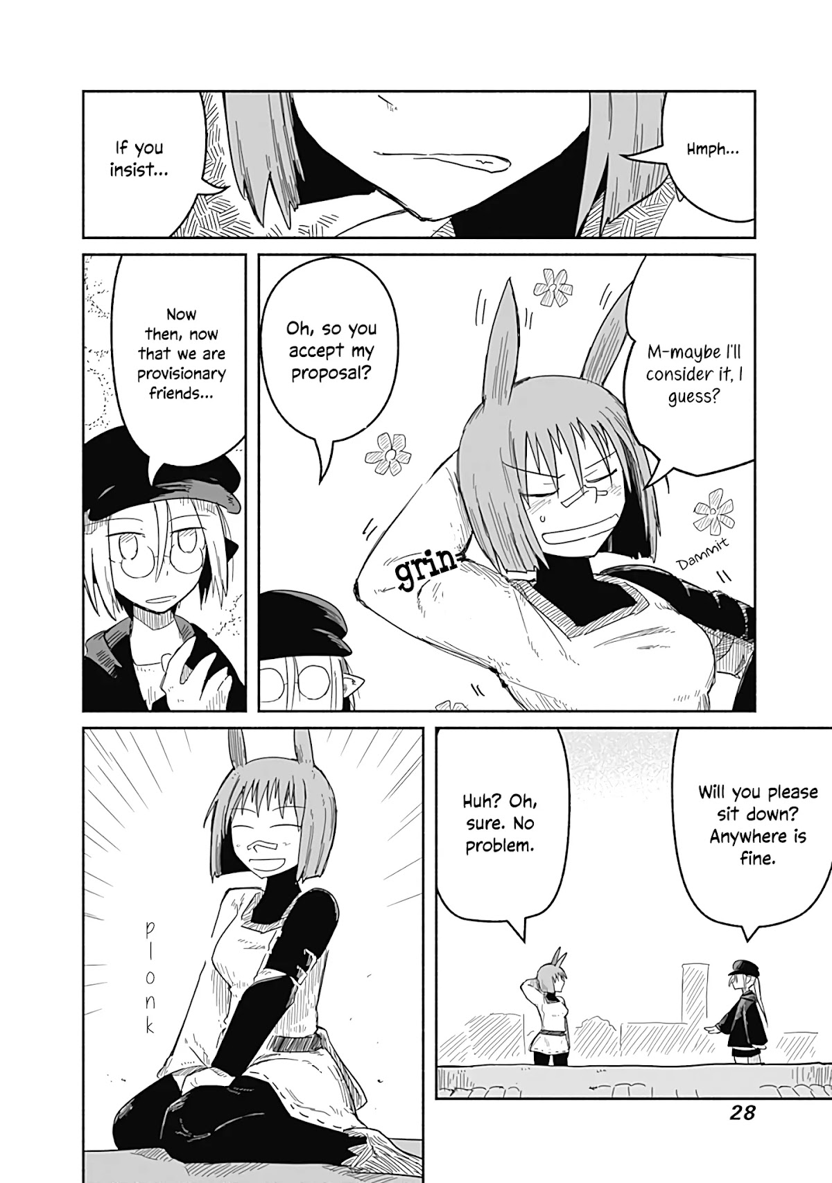 The Dragon, the Hero, and the Courier Chapter 27 page 29 - Chapter 27: Friendship, Work, and Armageddon