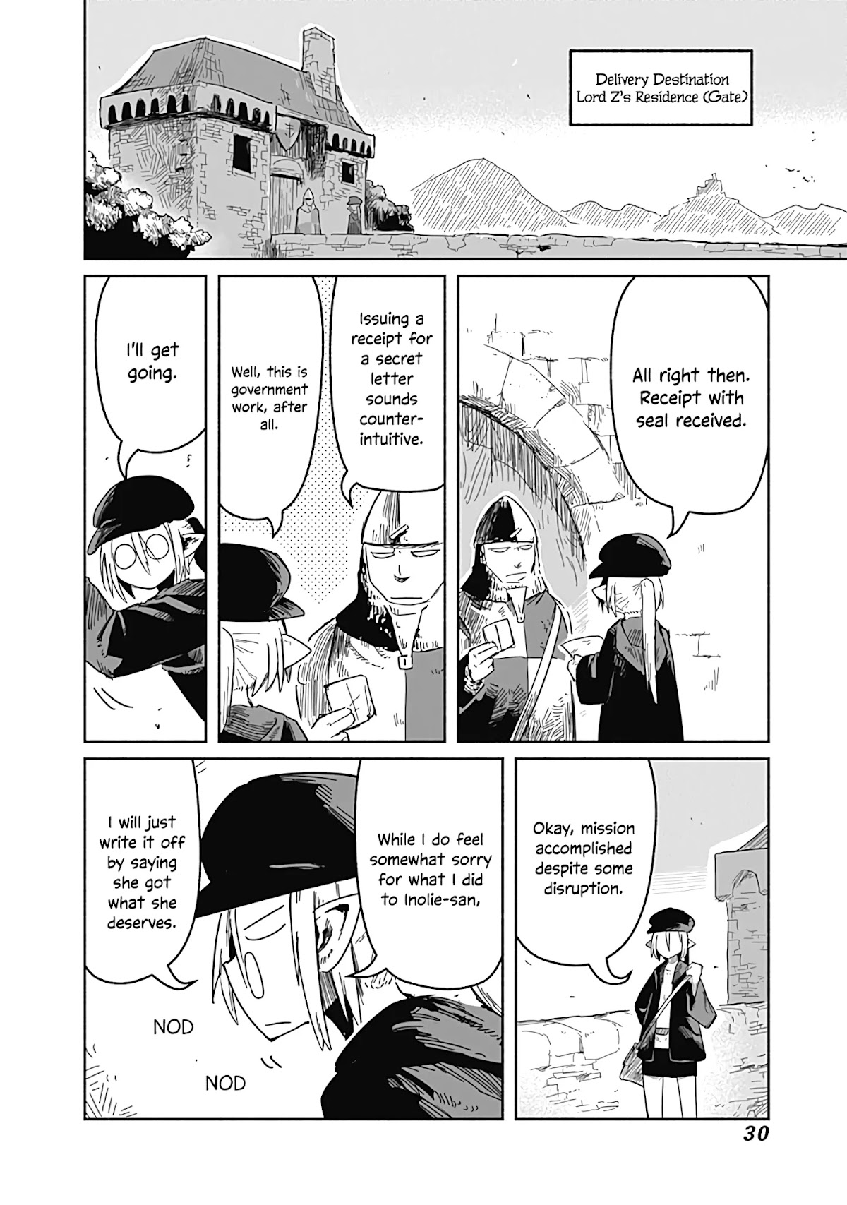 The Dragon, the Hero, and the Courier Chapter 27 page 31 - Chapter 27: Friendship, Work, and Armageddon