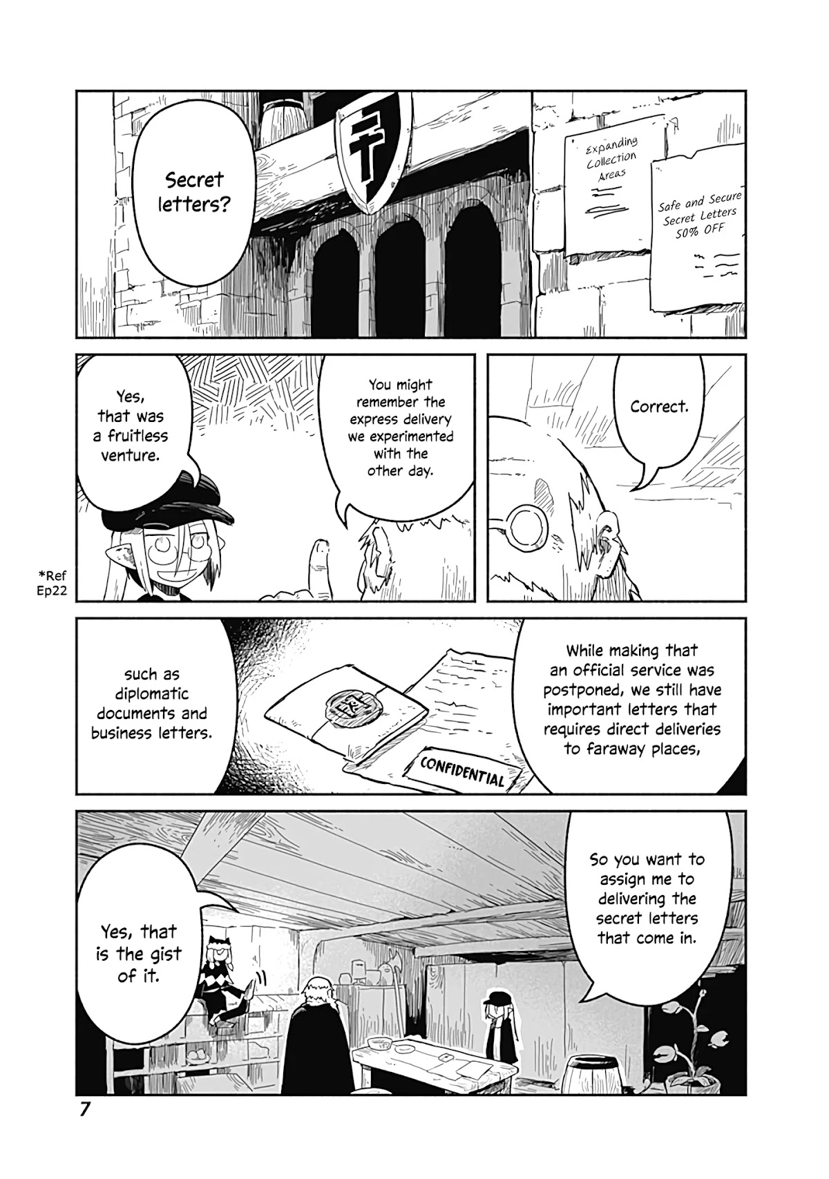 The Dragon, the Hero, and the Courier Chapter 27 page 8 - Chapter 27: Friendship, Work, and Armageddon