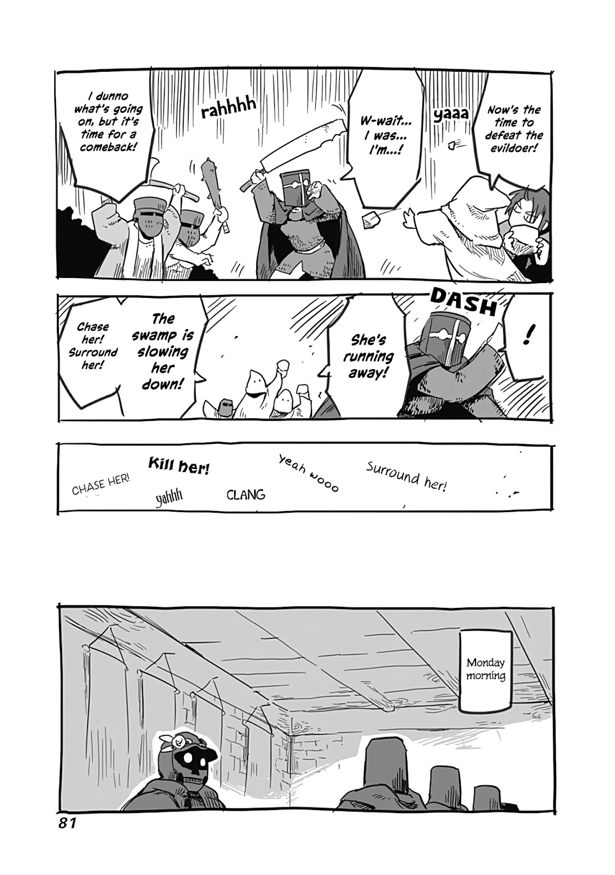 The Dragon, the Hero, and the Courier Chapter 28.5 page 12 - Chapter 28.5: No Child knows a Soldier's Love