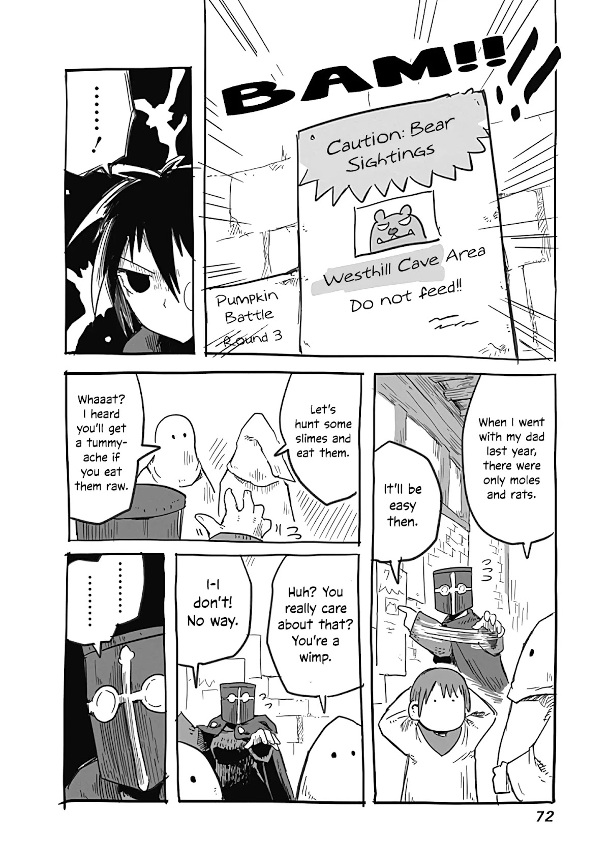 The Dragon, the Hero, and the Courier Chapter 28.5 page 3 - Chapter 28.5: No Child knows a Soldier's Love