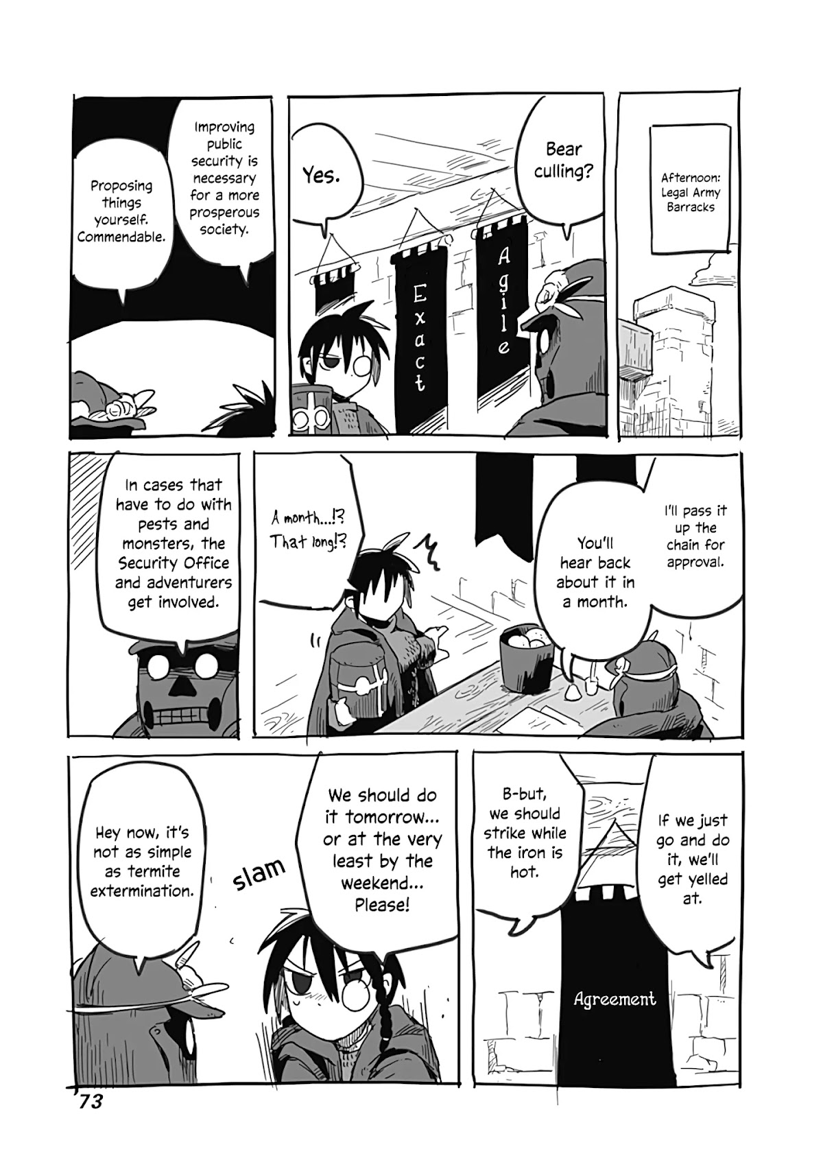 The Dragon, the Hero, and the Courier Chapter 28.5 page 4 - Chapter 28.5: No Child knows a Soldier's Love