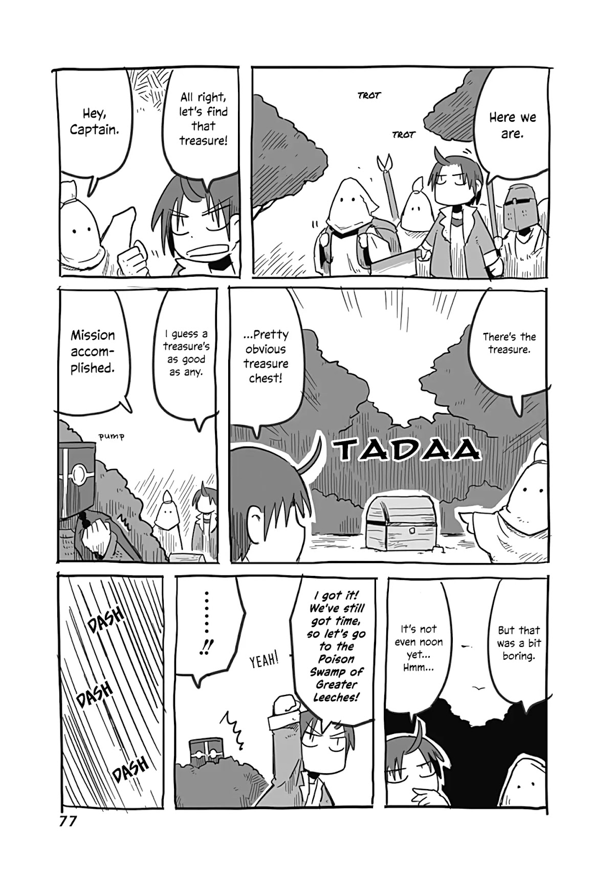 The Dragon, the Hero, and the Courier Chapter 28.5 page 8 - Chapter 28.5: No Child knows a Soldier's Love