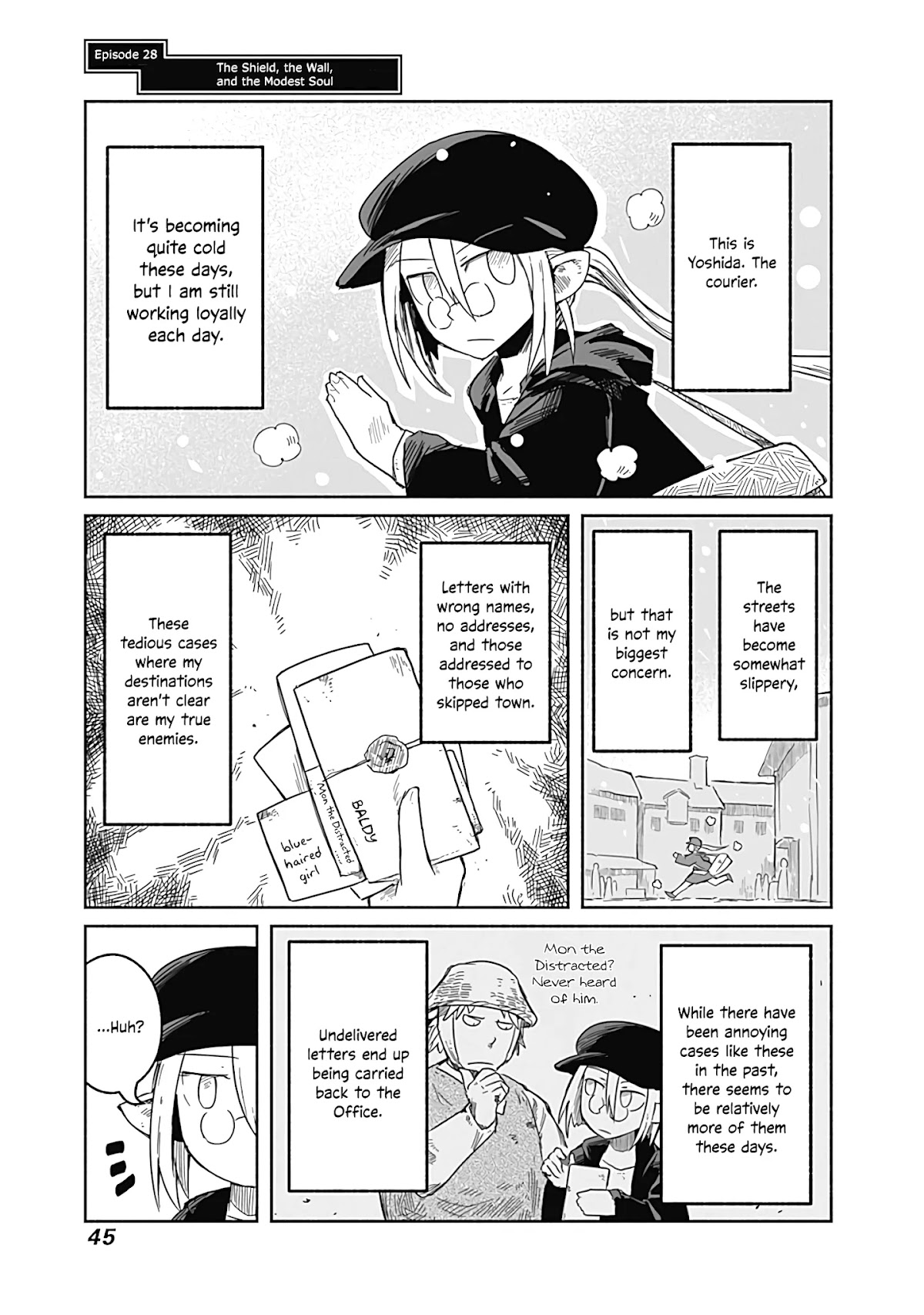 The Dragon, the Hero, and the Courier Chapter 28 page 2 - Chapter 28: The Shield, the Wall, and the Modest Soul