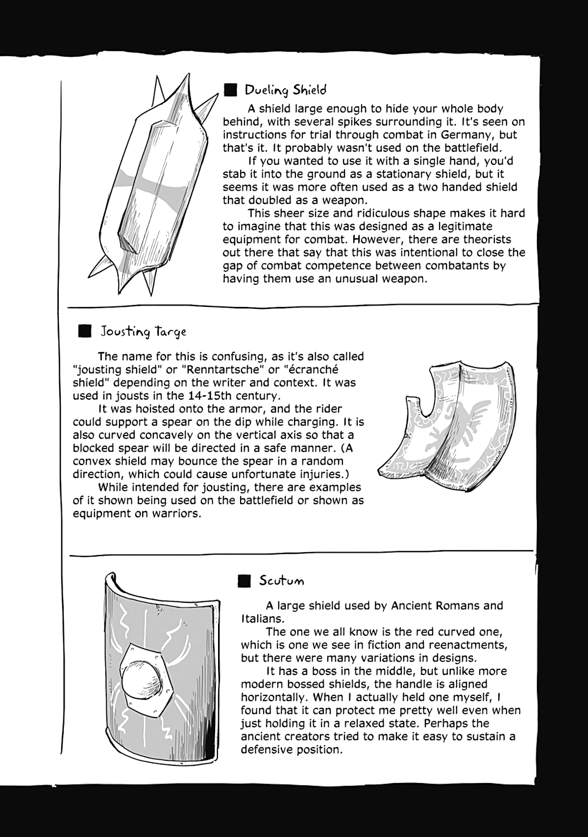 The Dragon, the Hero, and the Courier Chapter 28 page 21 - Chapter 28: The Shield, the Wall, and the Modest Soul