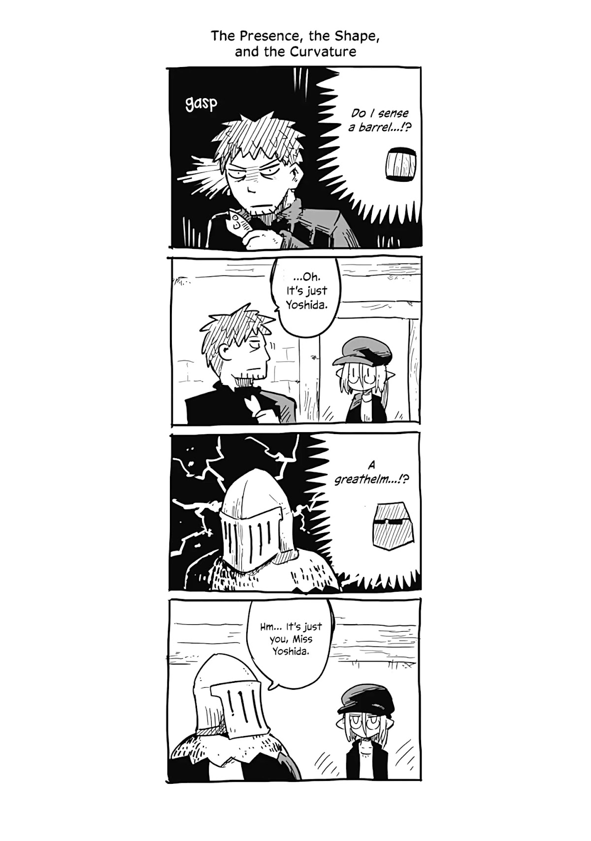 The Dragon, the Hero, and the Courier Chapter 28 page 27 - Chapter 28: The Shield, the Wall, and the Modest Soul