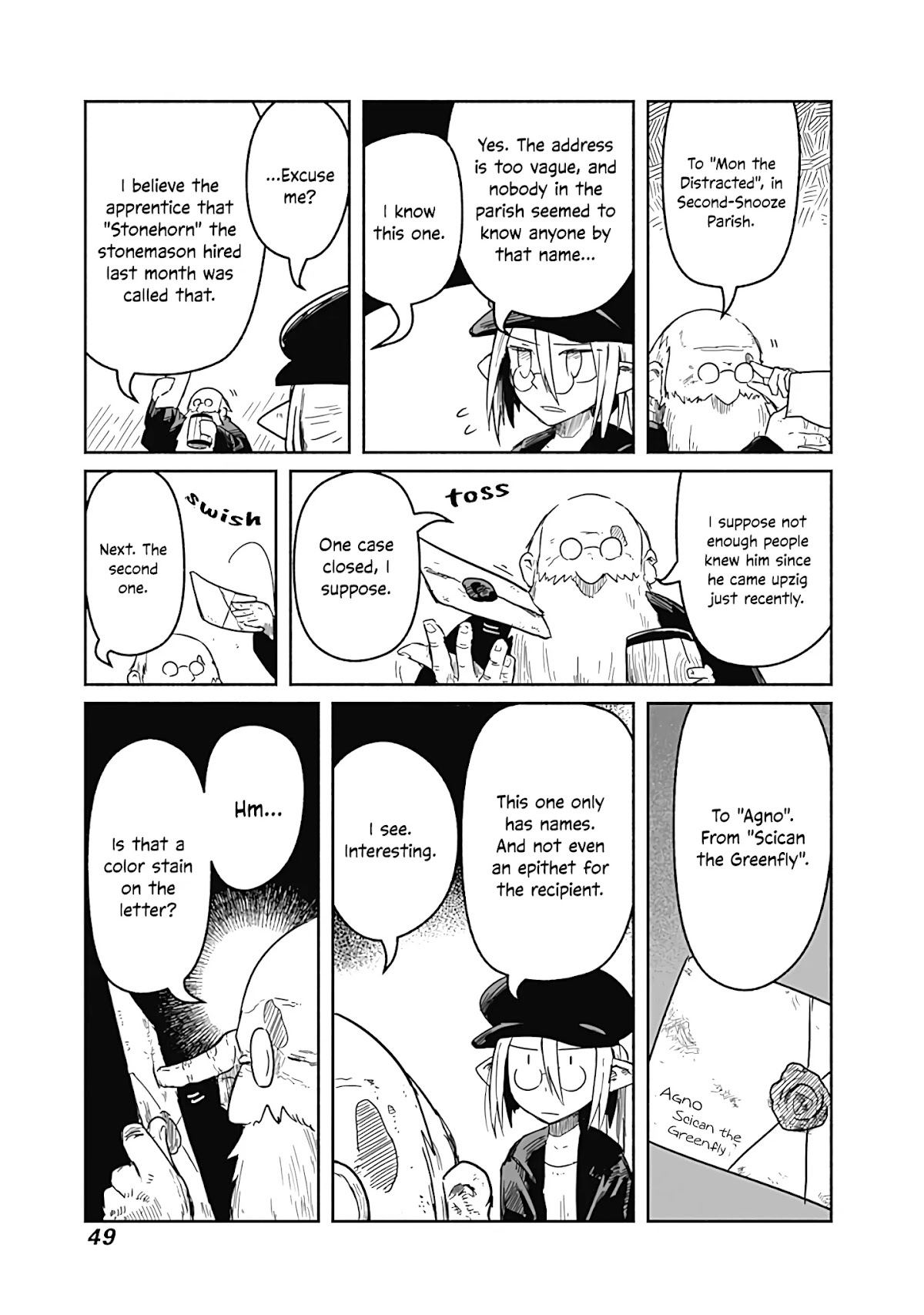 The Dragon, the Hero, and the Courier Chapter 28 page 6 - Chapter 28: The Shield, the Wall, and the Modest Soul