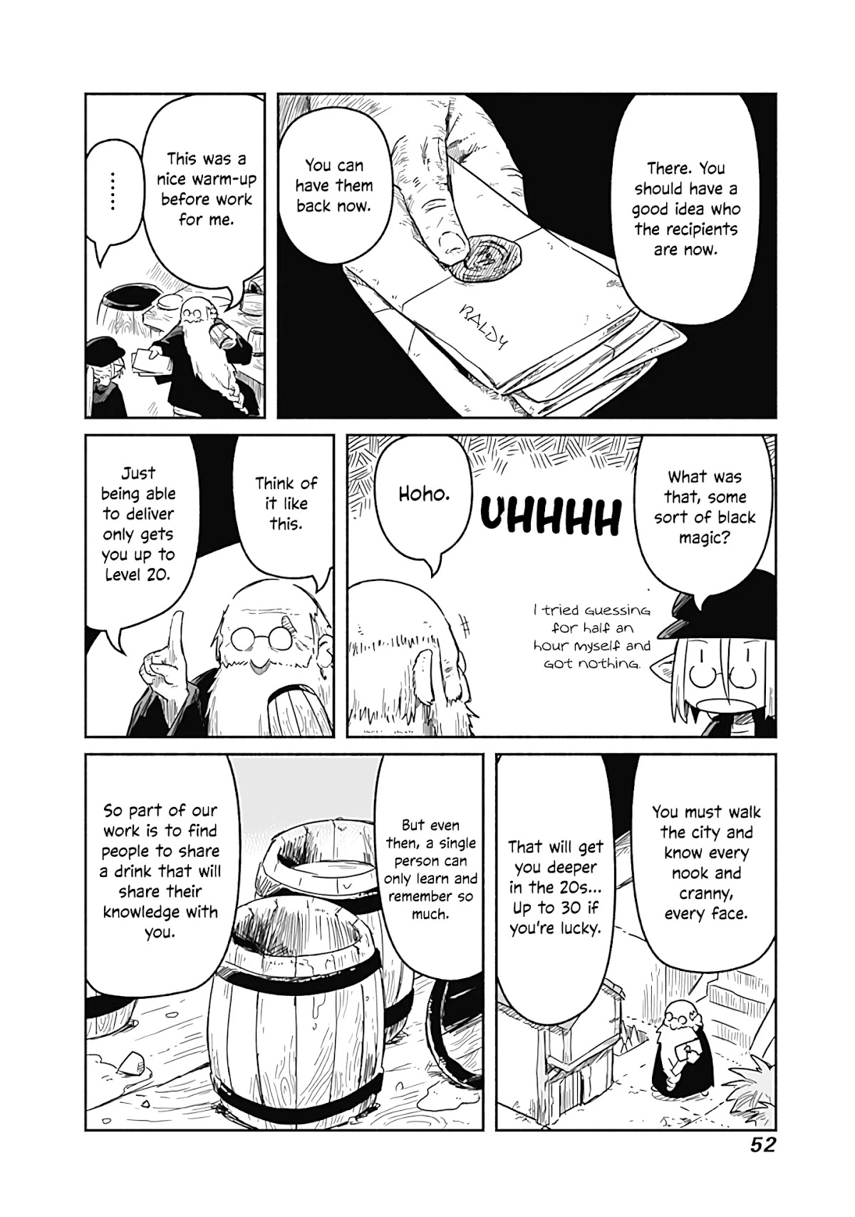 The Dragon, the Hero, and the Courier Chapter 28 page 9 - Chapter 28: The Shield, the Wall, and the Modest Soul