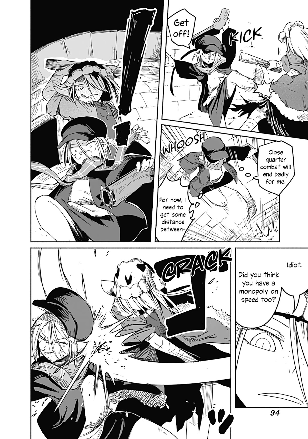 The Dragon, the Hero, and the Courier Chapter 29 page 11 - Chapter 29: Strength, Negotiation, and Catfights