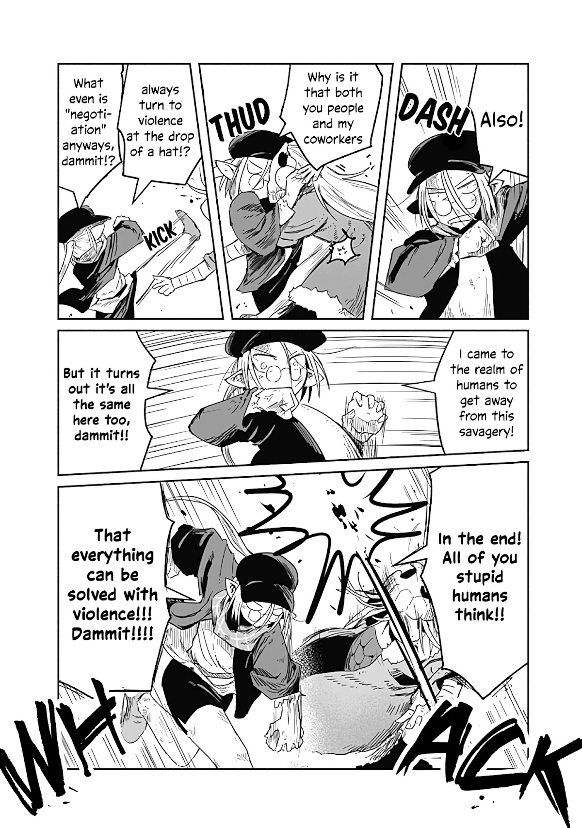 The Dragon, the Hero, and the Courier Chapter 29 page 15 - Chapter 29: Strength, Negotiation, and Catfights